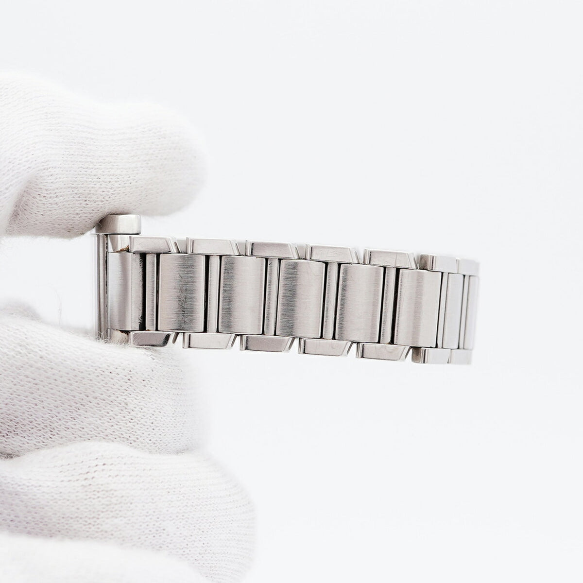 Cartier Tank Française SM W51008Q3 White Dial 20mm Watch