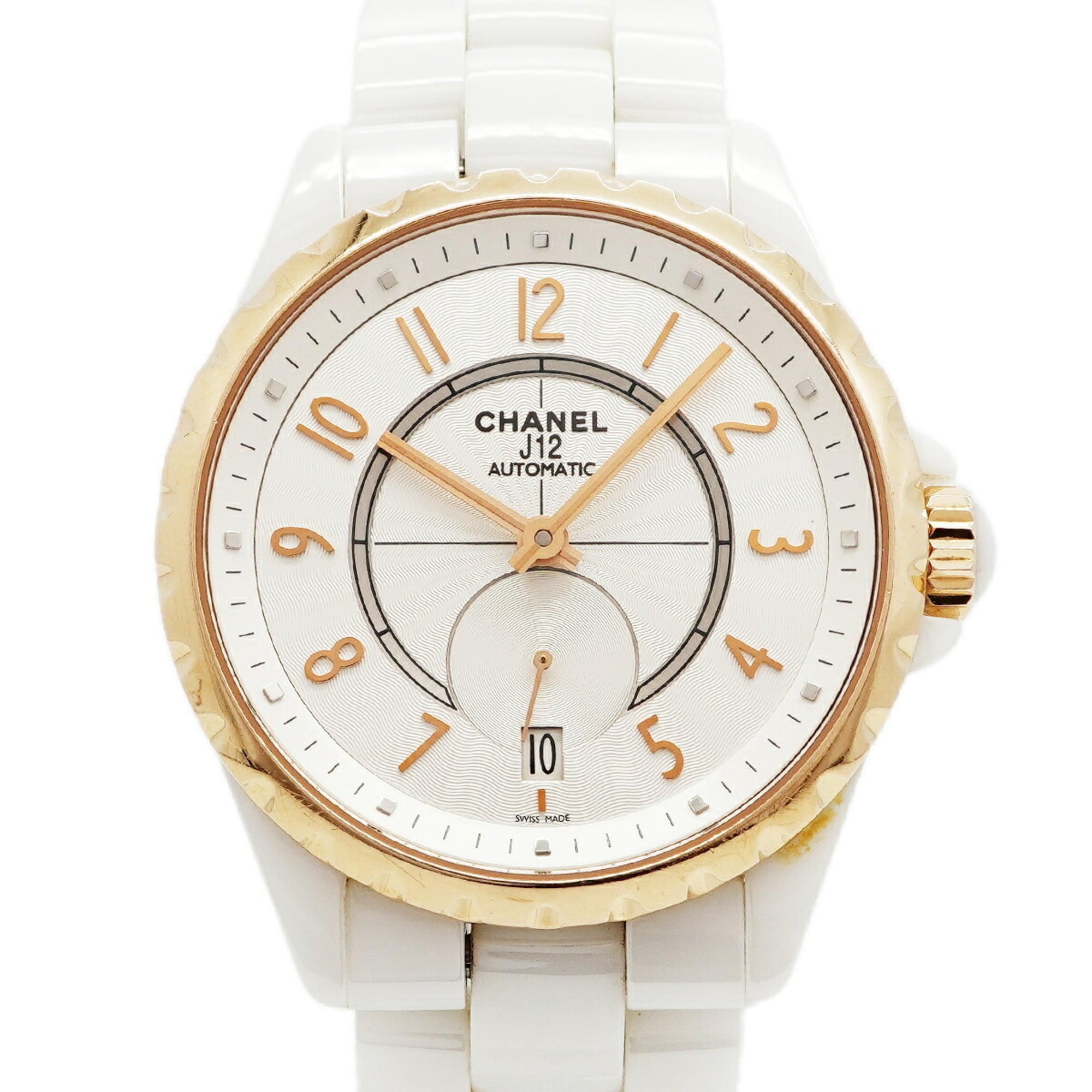 Chanel J12-365 H3839 Silver Dial ( & Wo)
