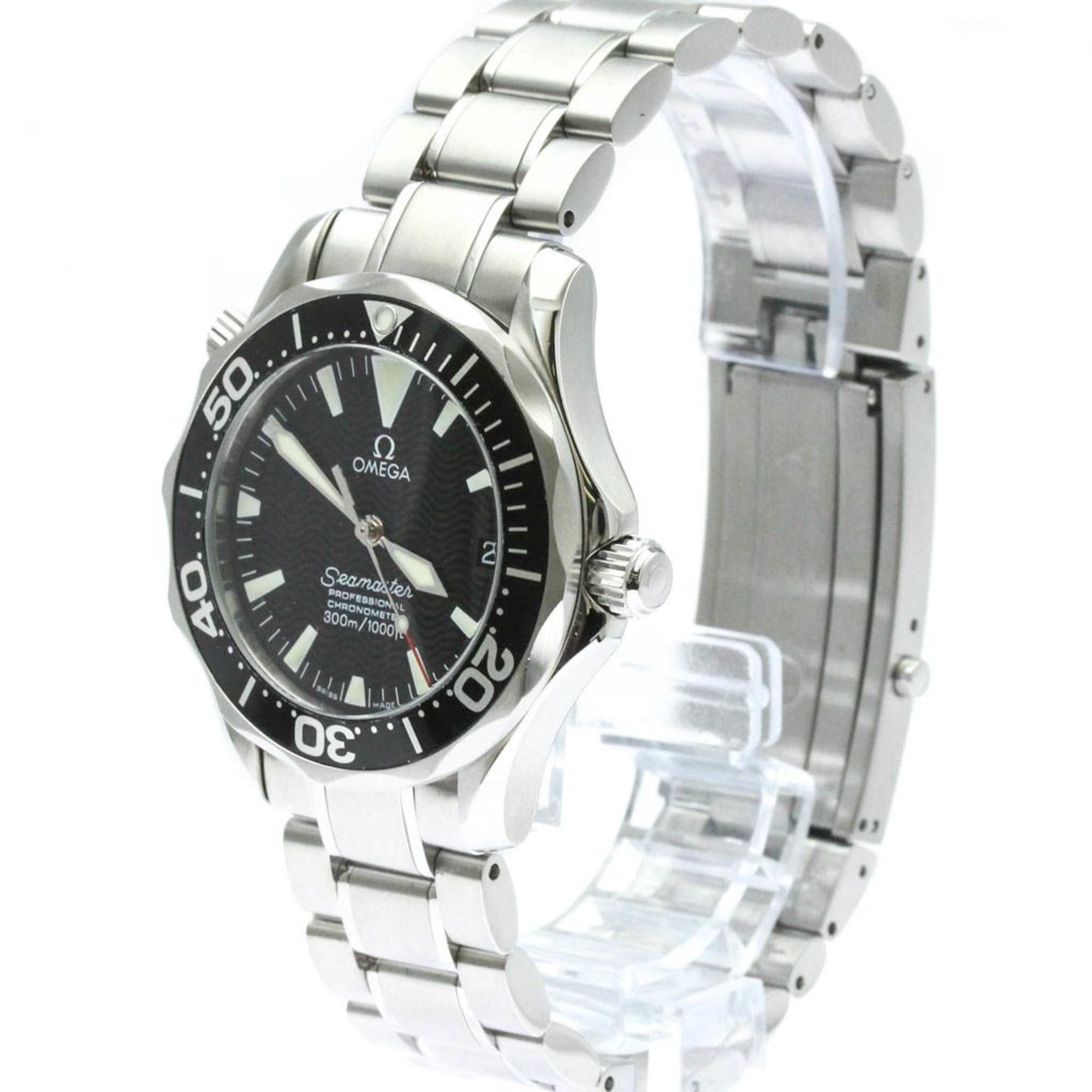 OMEGA Seamaster Professional 300M Steel Mid Size Watch 2252.50 Polished