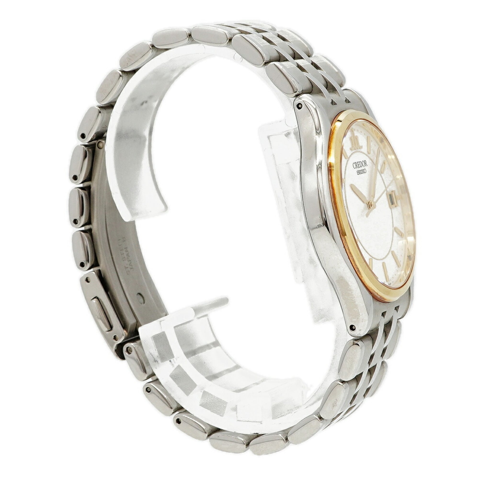 Seiko Credor GCAZ010 8J86-7A00 Silver Dial