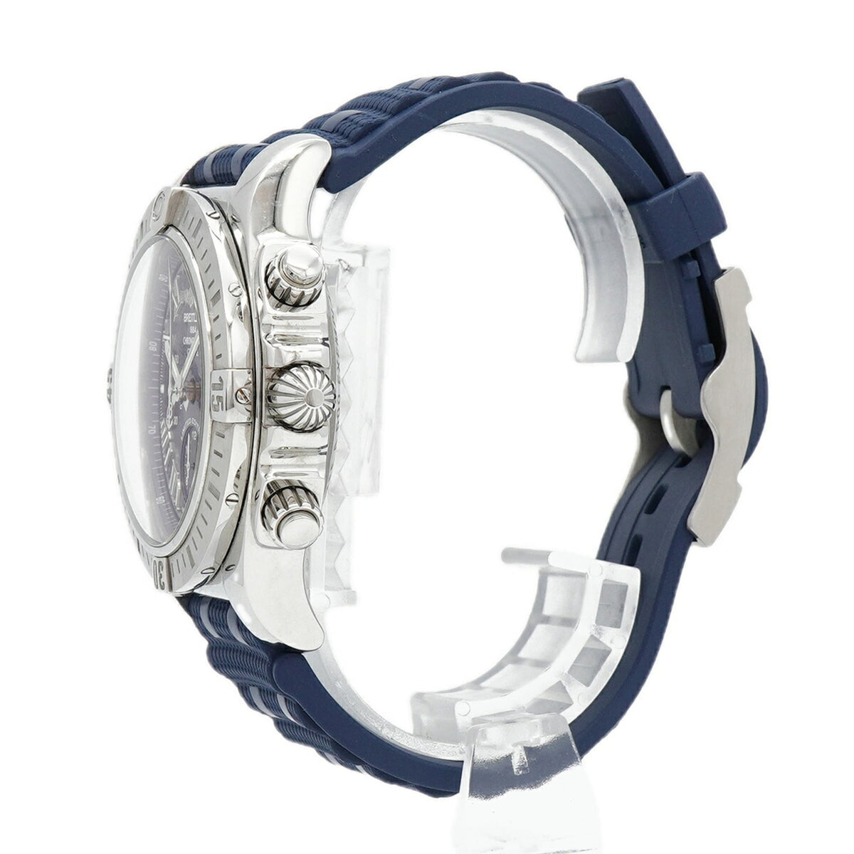 Breitling Chronomat 44 JSP AB0115 Blue Dial 43mm Watch