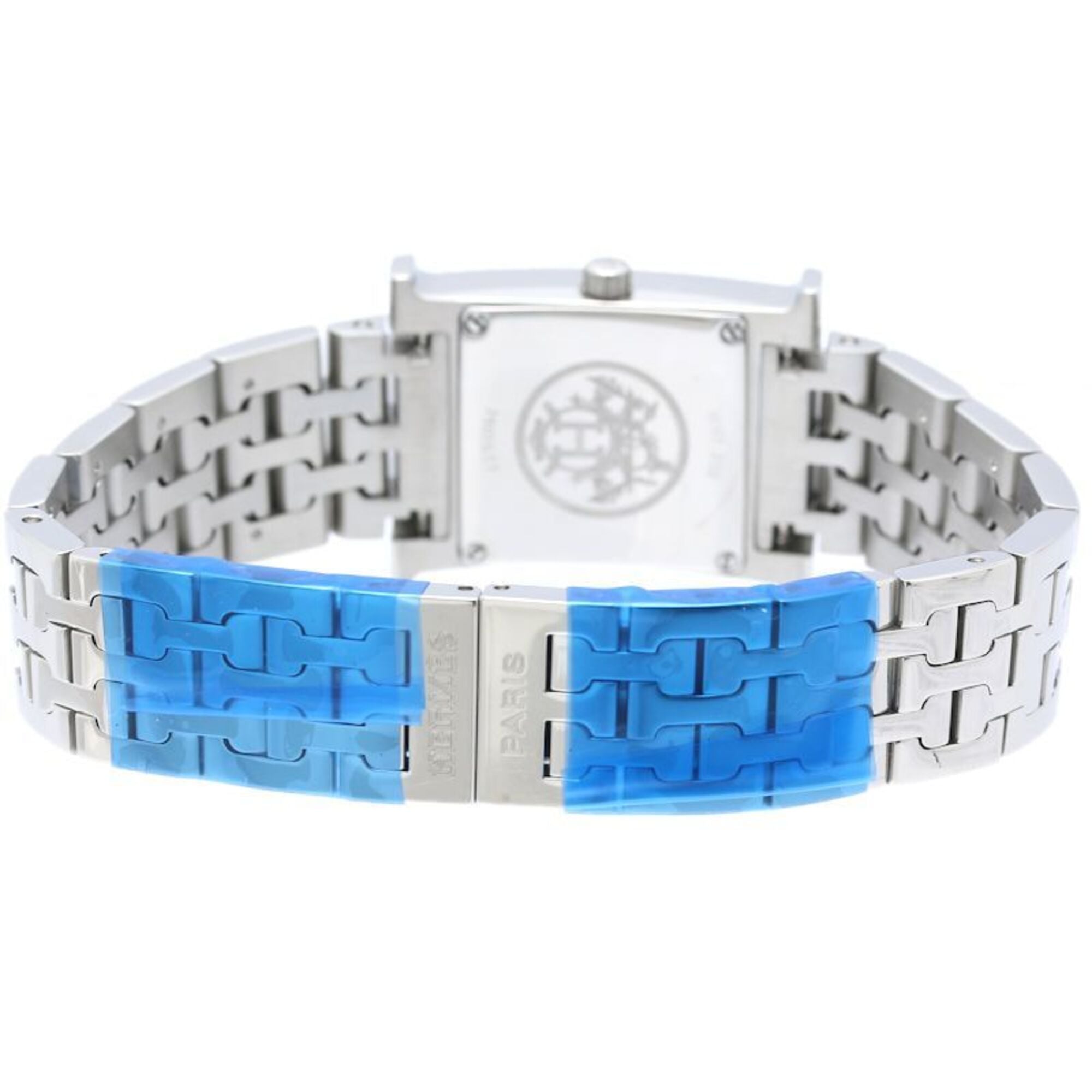 HERMES H-Watch HH1.210.632/4804 Damenuhr aus Edelstahl /40407