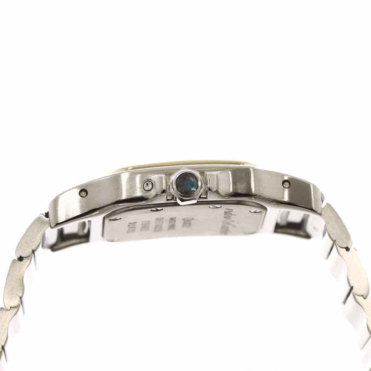 Cartier Santos Galbee SM Mondphase W20008C4 Silber Zifferblatt 24 mm Uhr