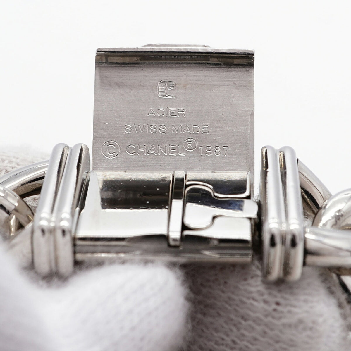 Chanel Première XL H0452 Schwarz Zifferblatt 20 mm Uhr