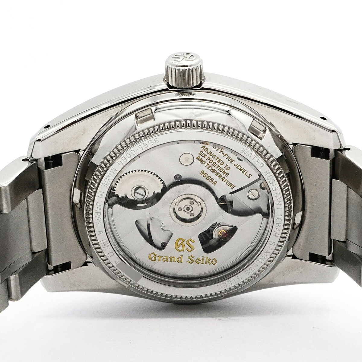 Grand Seiko Grand Mechanical SBGR051/9S65-00B0 horloge met zilveren wijzerplaat, 37 mm