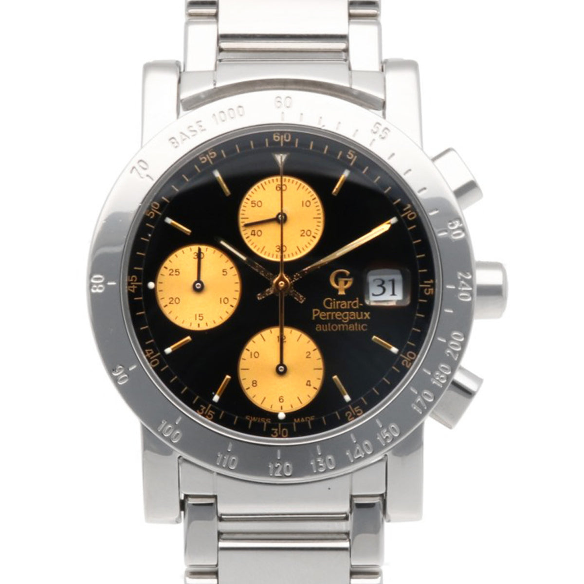 Girard-Perregaux Schwarz Zifferblatt 37 mm Uhr