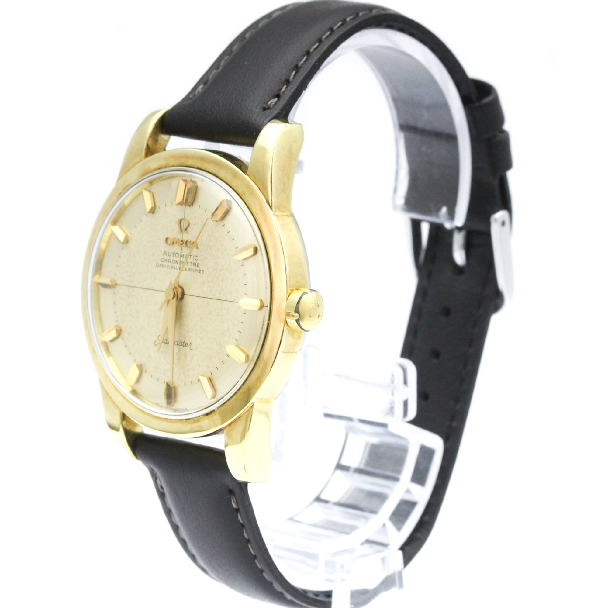 OMEGA Seamaster Cal 505 Gold Plated Automatic Mens Watch 2854 Vintage