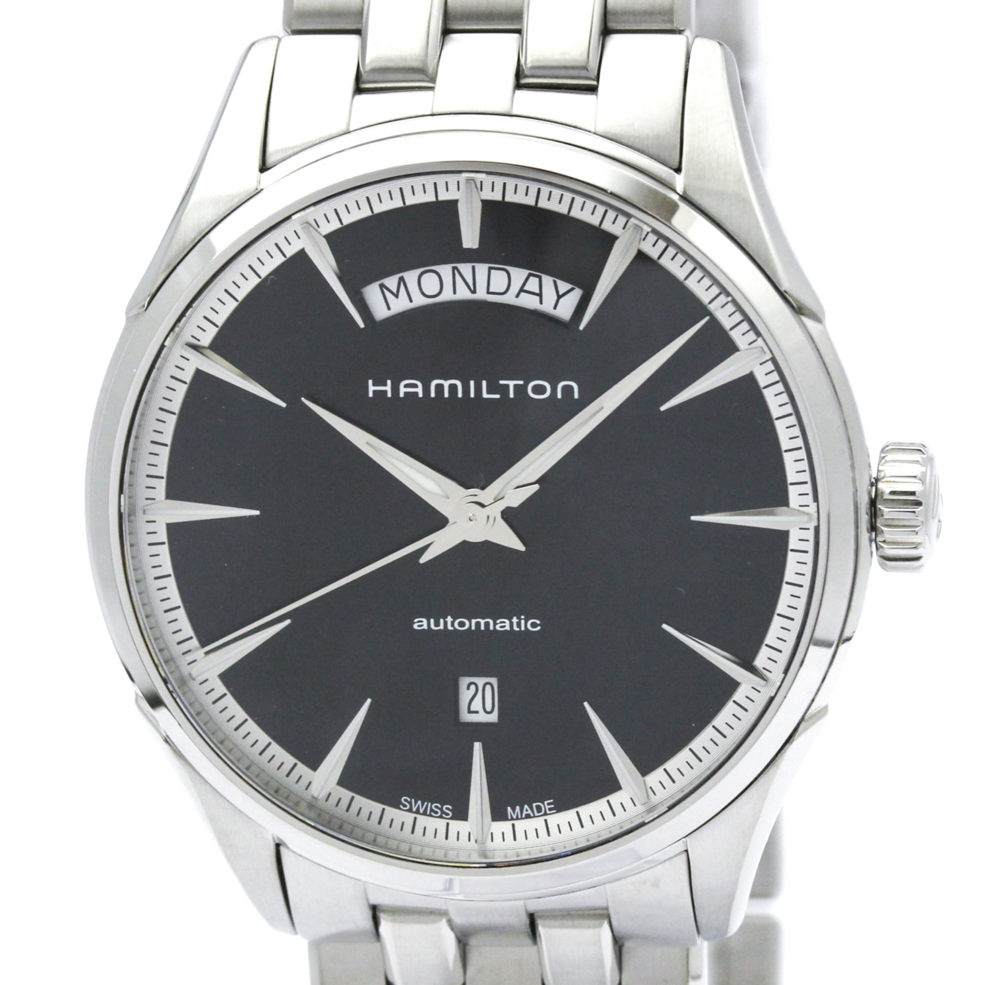 HAMILTON Jazzmaster Steel Automatic Mens Watch H42565131 Polished