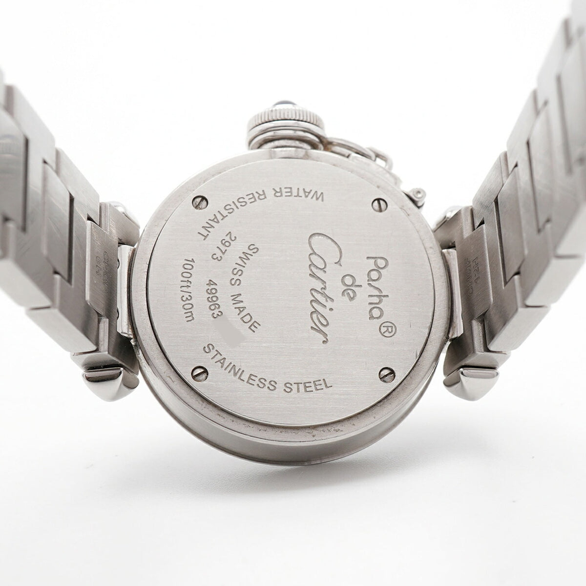 Cartier Miss Pasha W3140007 horloge met zilveren wijzerplaat, 27 mm