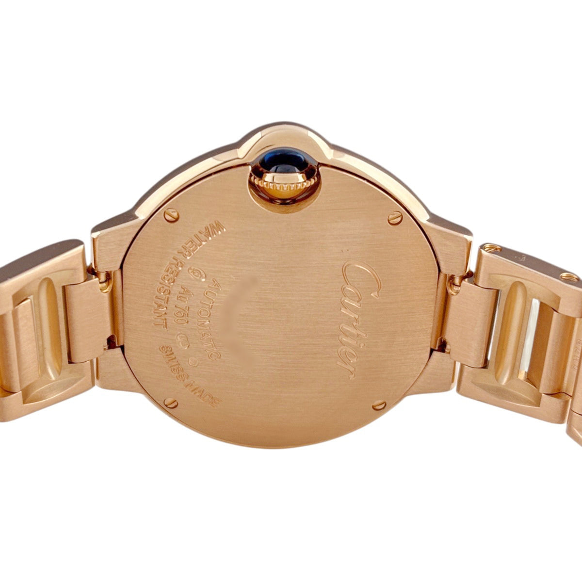 Cartier Ballon Bleu W6920096 Silber Zifferblatt 34 mm Uhr