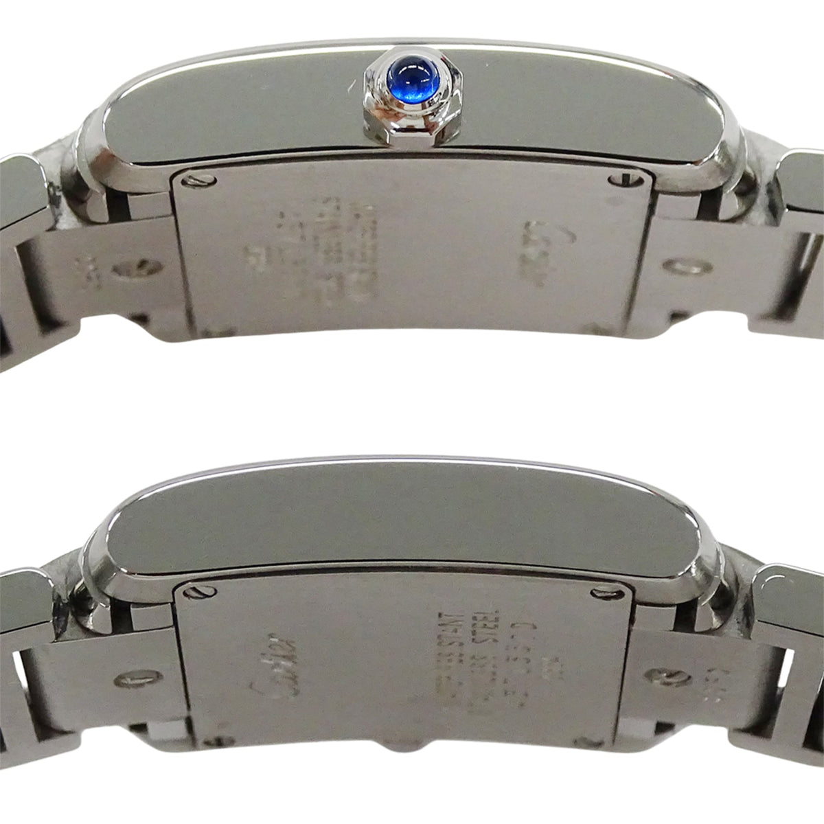 Cartier Tank Française SM W51008Q3 Elfenbein Zifferblatt 20 mm Uhr