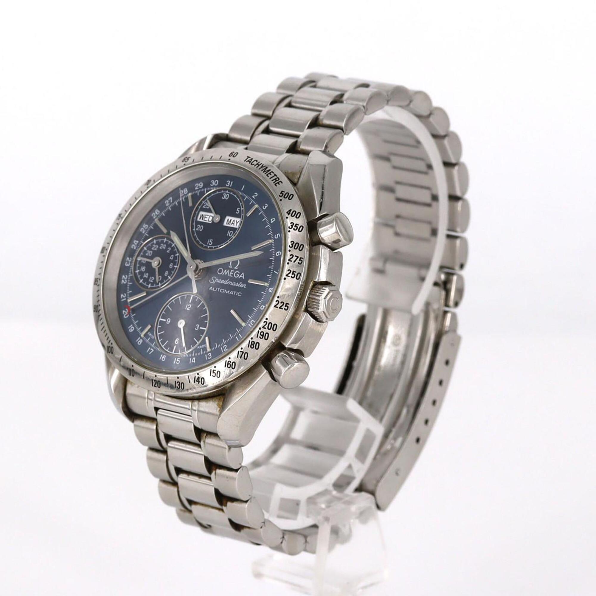 Omega Speedmaster Day-Date 3521.80 Stainless Steel Automatic Watch