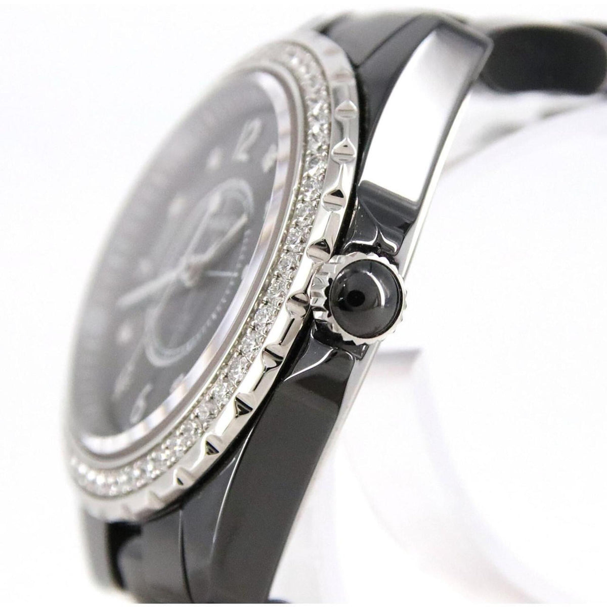 Chanel J12 33 mm Keramik D-8P H3108 Schwarz Zifferblatt 33 mm Uhr