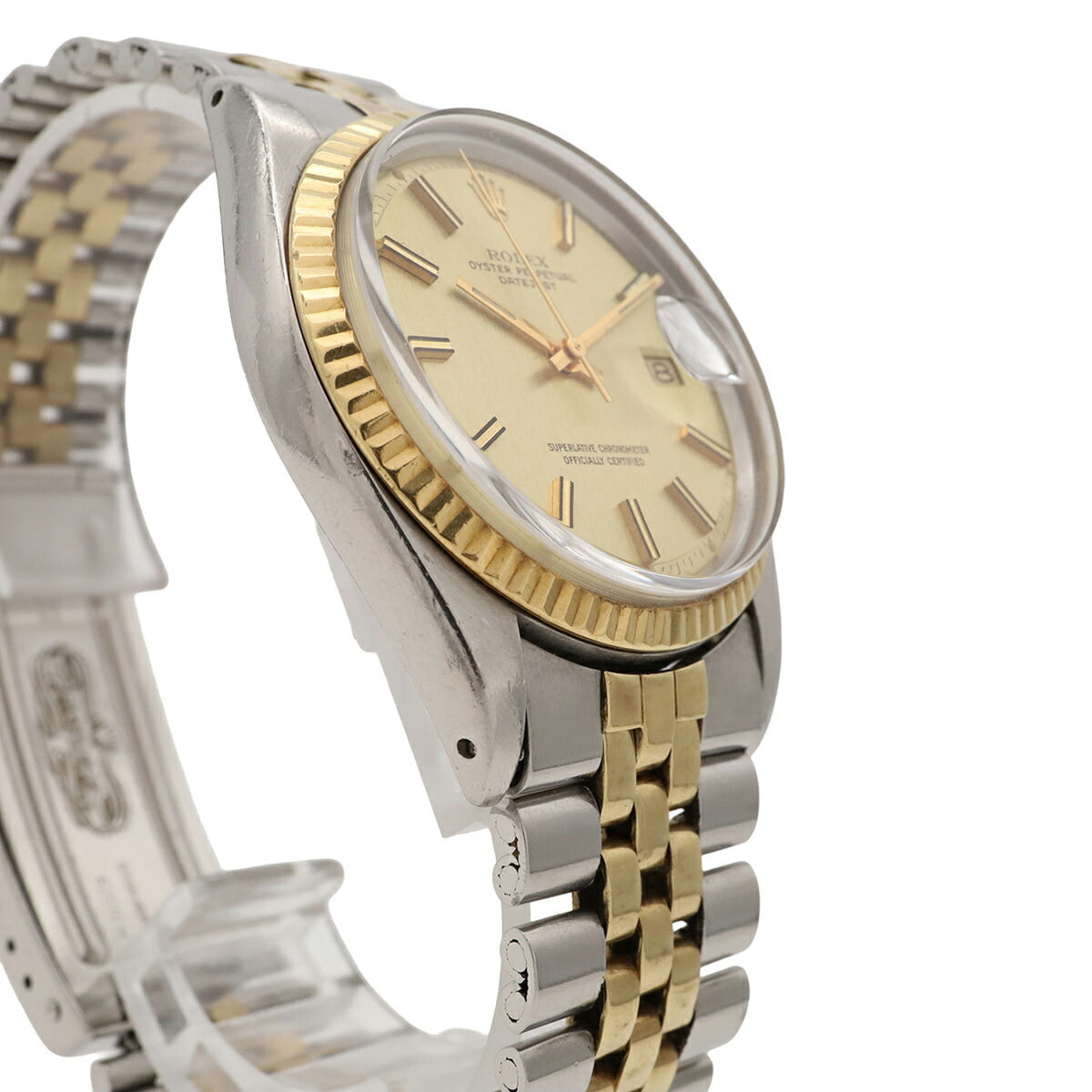 Rolex Datejust 1601 Champagne Dial 36mm Watch