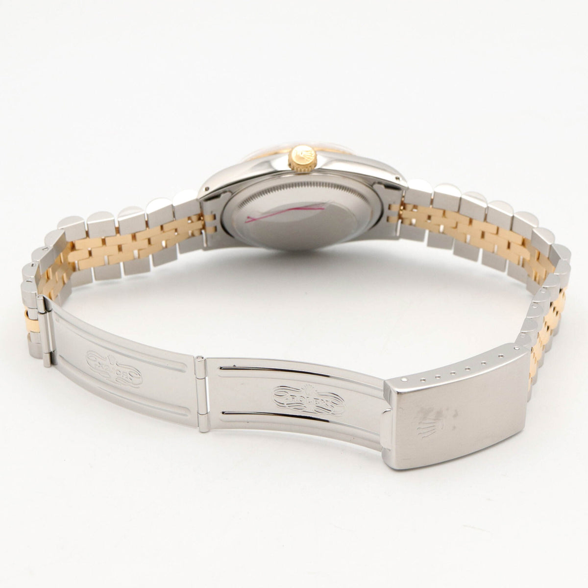 Rolex Datejust 10P Diamond 16233G Champagner, goldenes Zifferblatt, 36 mm Uhr