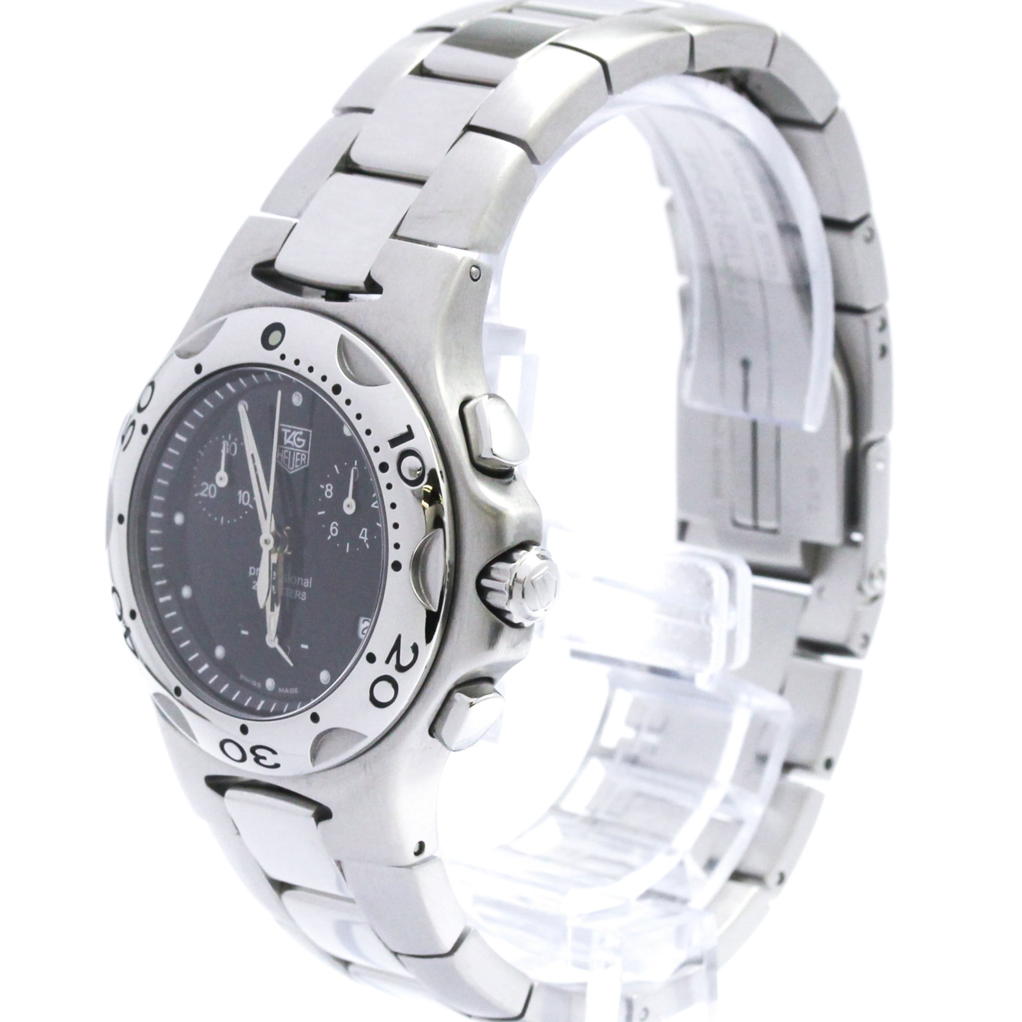 TAG HEUER Kirium Stainless Steel Quartz Ladies Watch CL1212 Polished