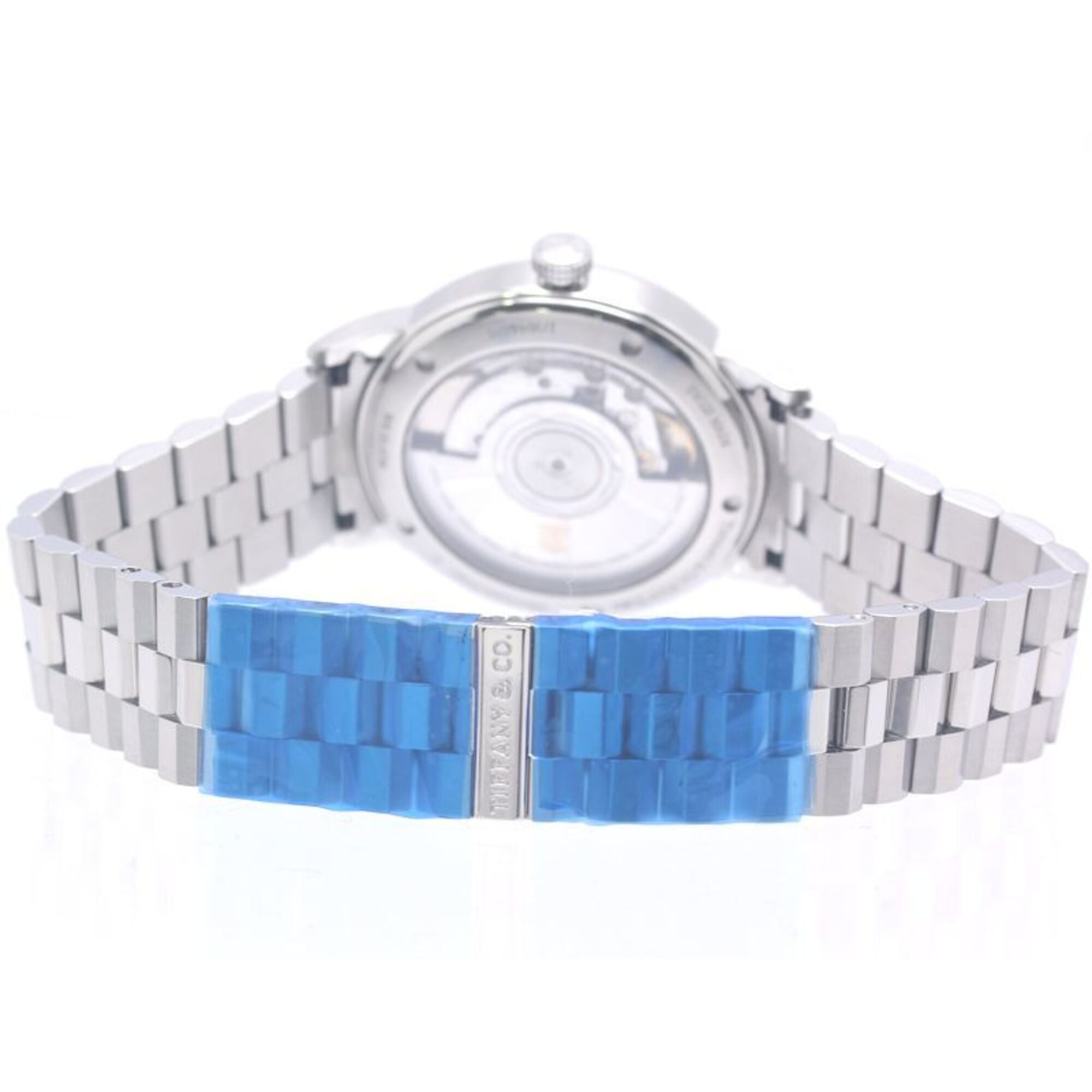 Tiffany&amp;Co. ; Montre pour femme Tiffany CT60 Bezel Diamond 8P 37725978, en acier inoxydable 40306