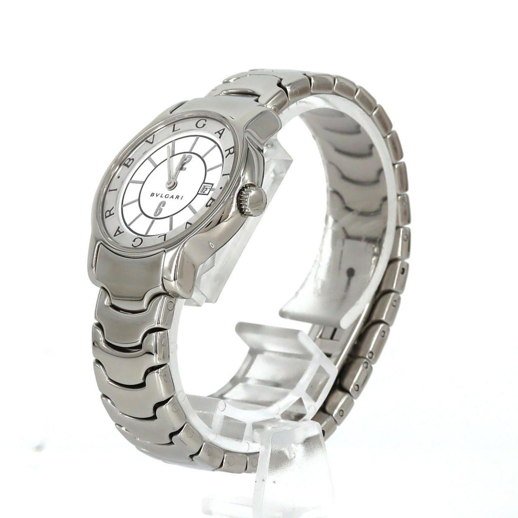 Bvlgari Bulgari Solotempo ST29S/ST29WSSD White Dial 29mm Watch