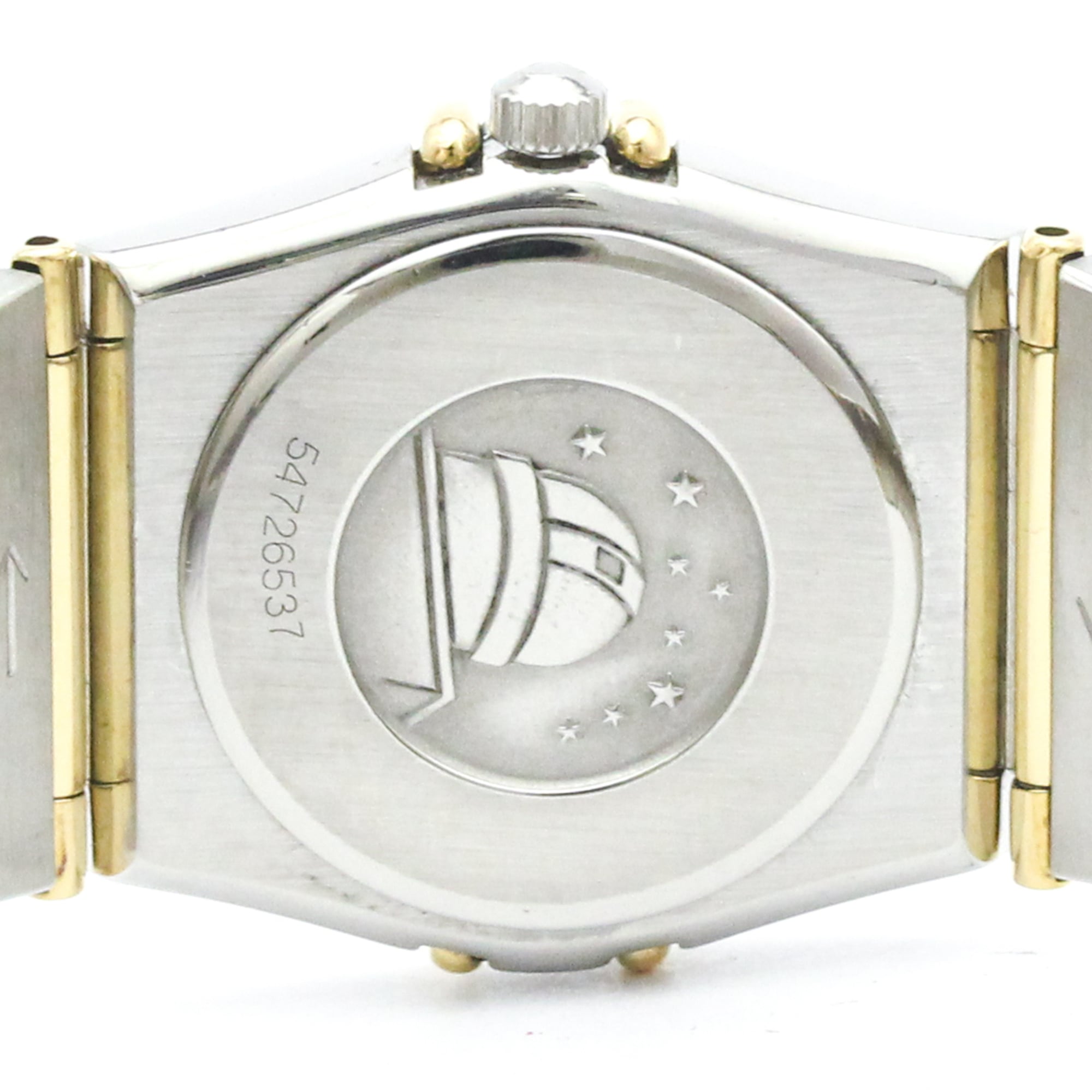 OMEGA Constellation 18K Gold Steel Ladies 795.1080