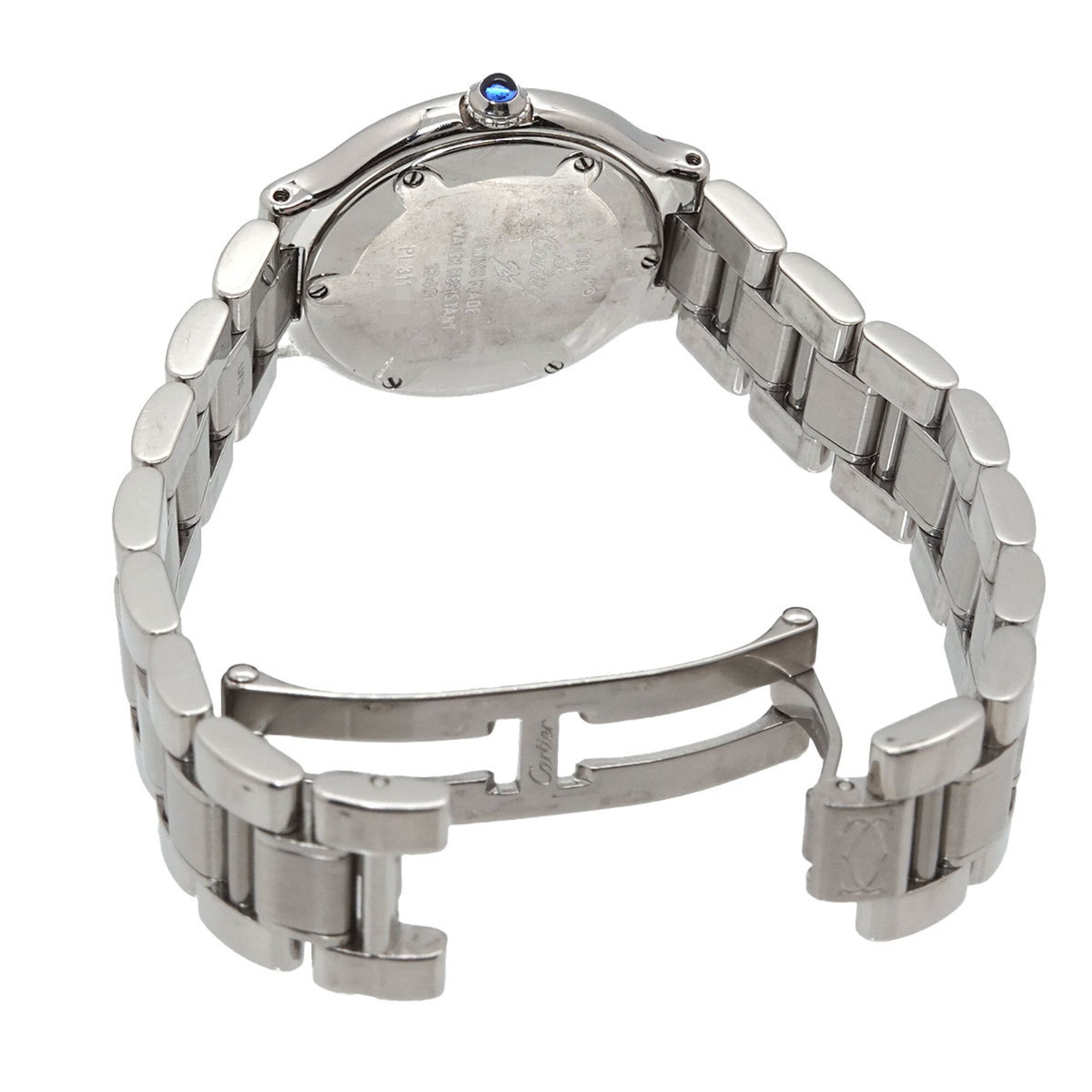 Cartier Must W10109T2 Silver Dial 28mm Watch