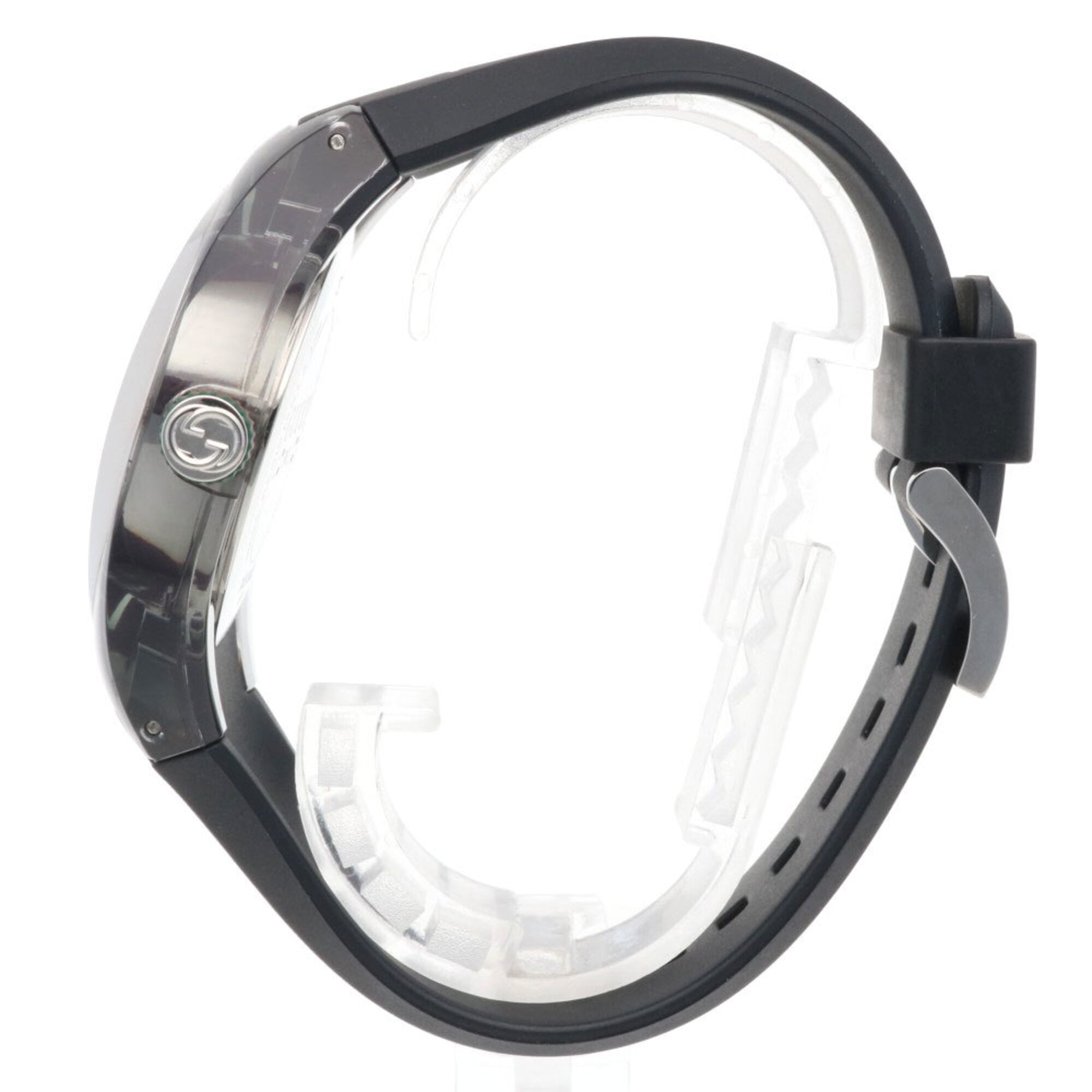 Gucci watch, stainless steel, quartz, men's, model YA137116 (137.1).