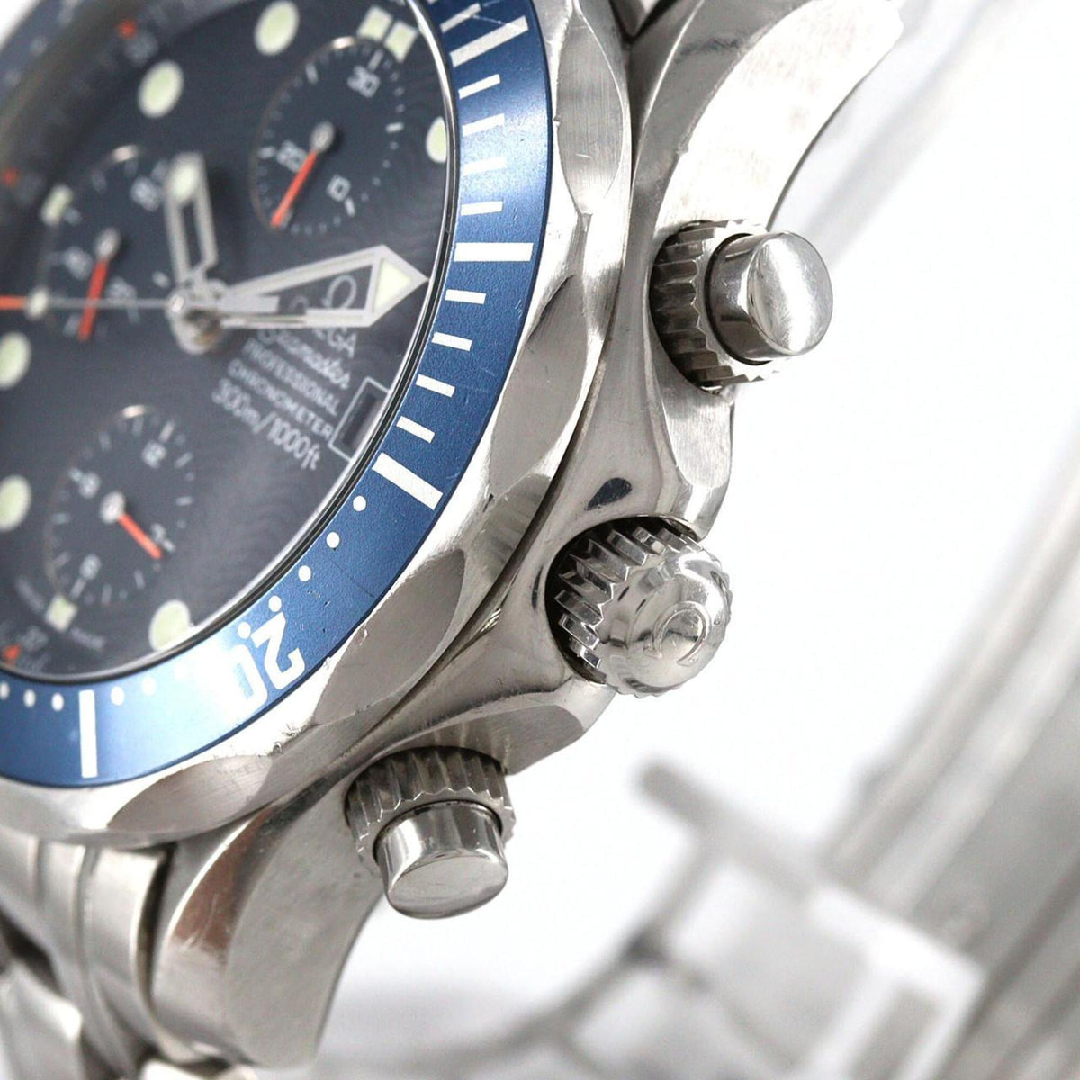 Omega Seamaster Pro Chronograph 2599.8 Blue Dial 41mm Watch