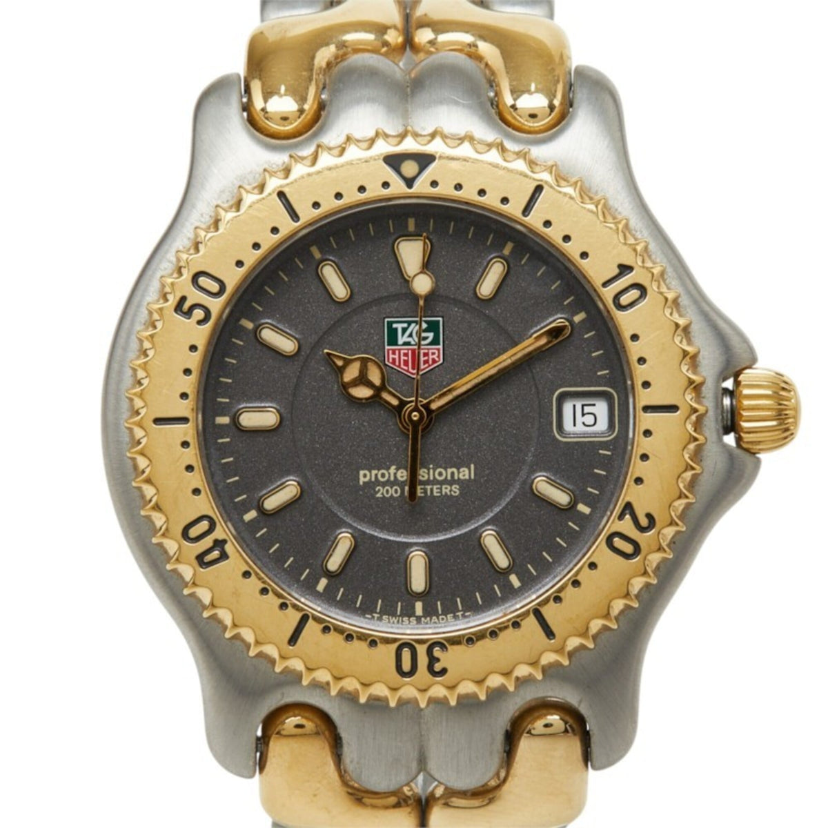 TAG Heuer Cell Professional WG1120-KO Gray Dial 37mm Watch