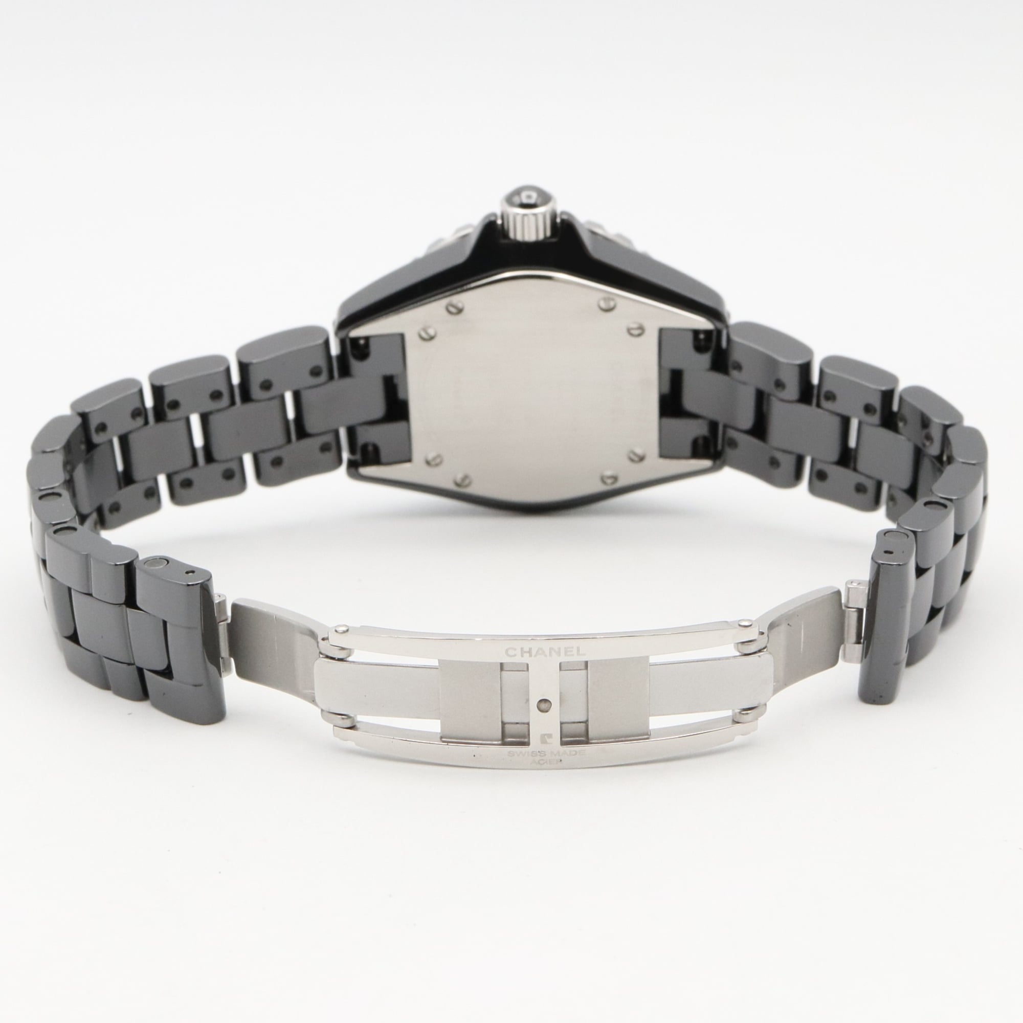 Chanel J12 Ceramic Wo Black H0682