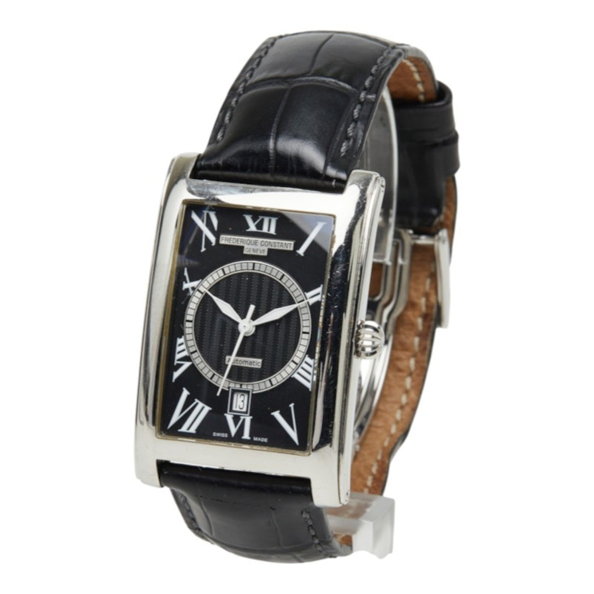 Montre Frédérique Constant Classic Carré FC-303BS4C26/FC-303/310/315X4C4/5/6 Noir, cadran de 31 mm