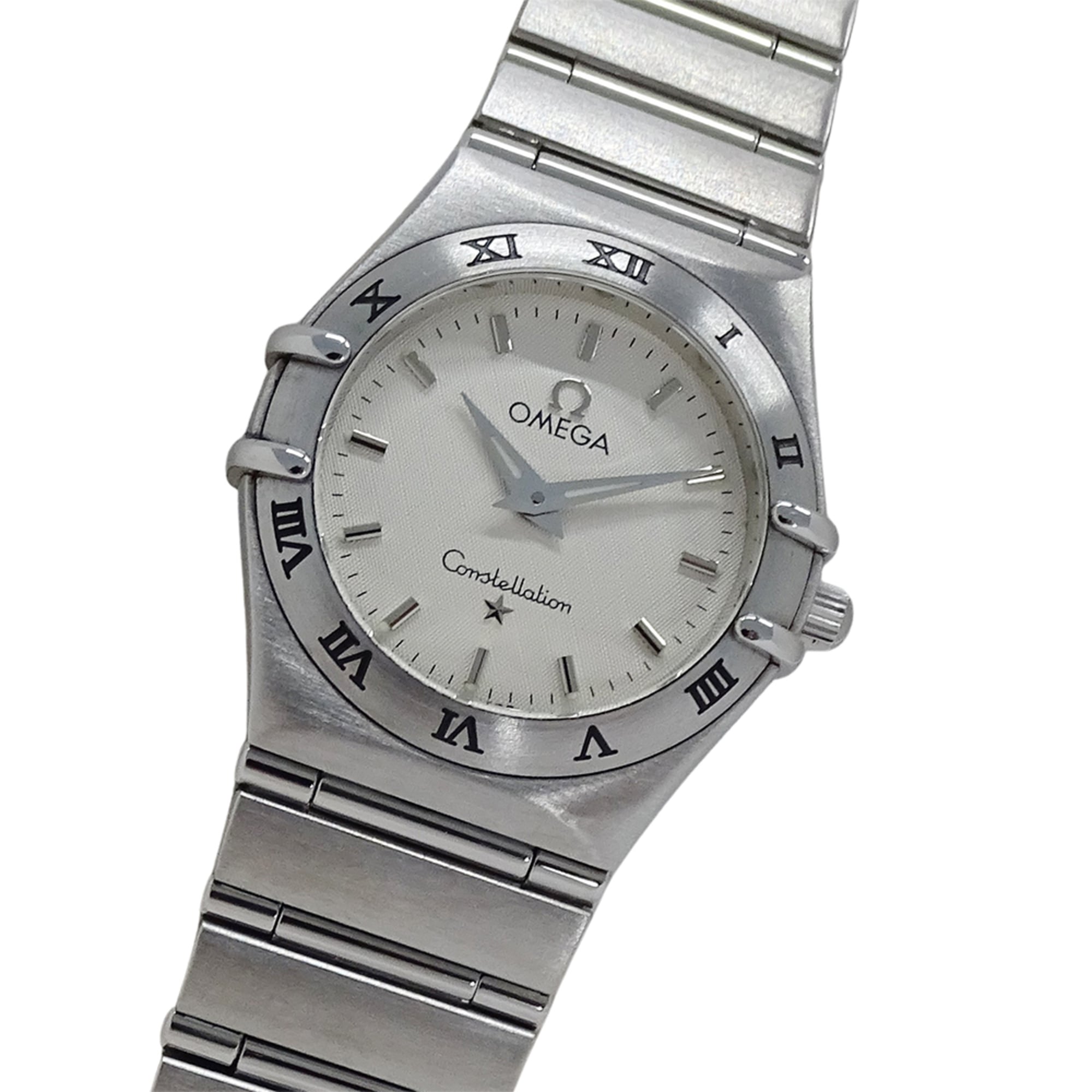 Omega Constellation 1572.30 Women's Watch, Brand, Quartz, Stainless Steel (SS), Silver, White
