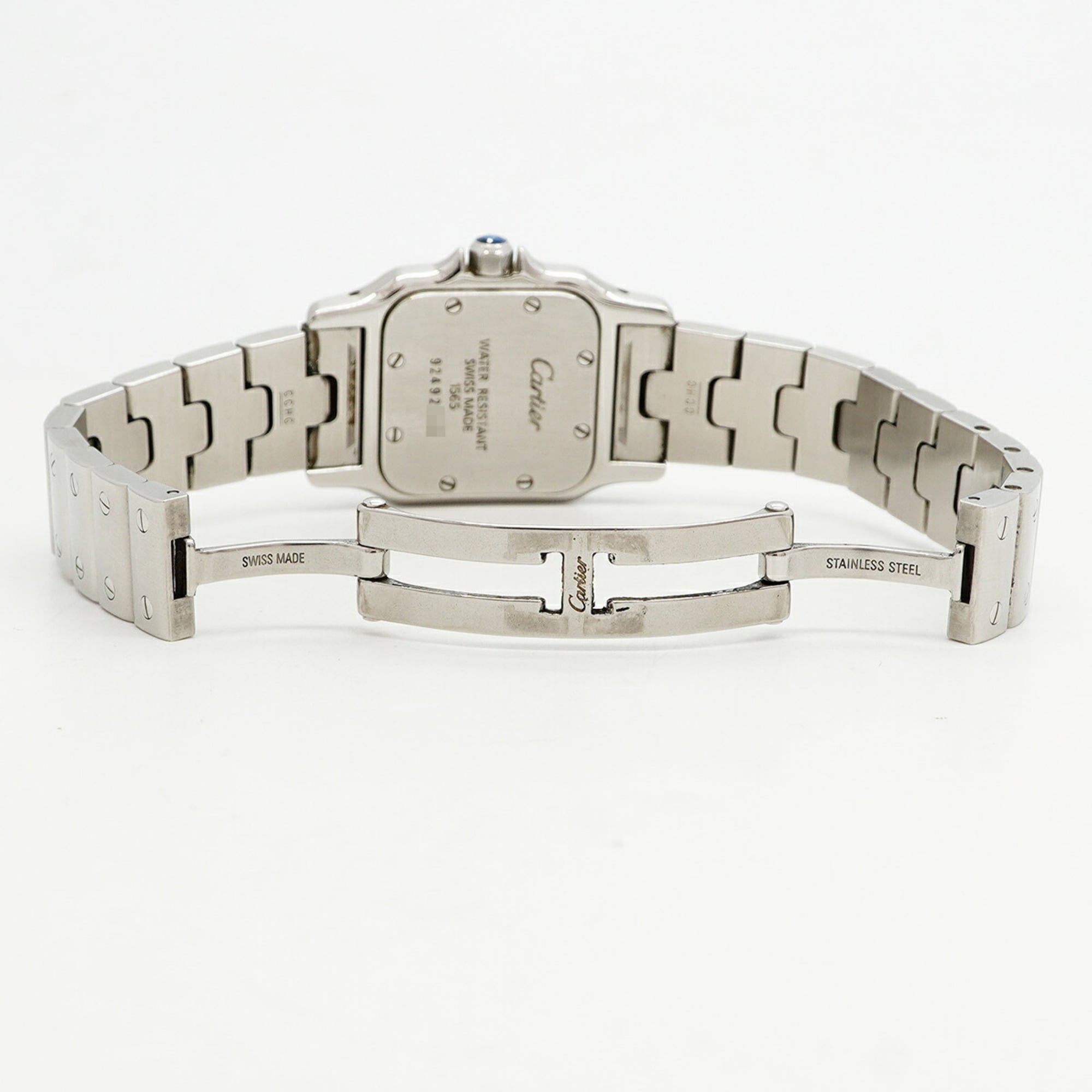 Cartier Santos W20056D6 Ivory Dial 23mm Watch