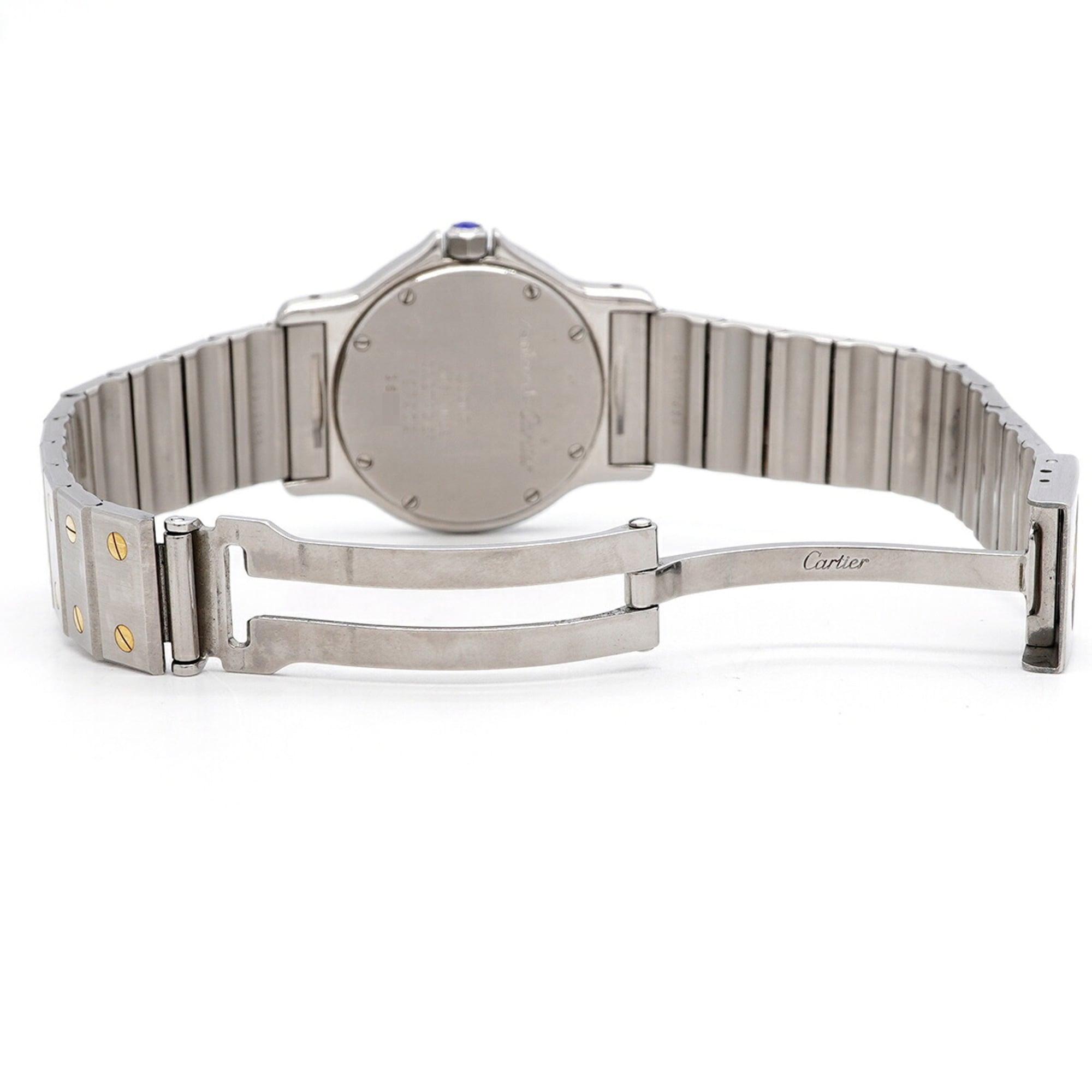 Montre Cartier Santos Octagon LM W2001583 Beige Cadran 29 mm