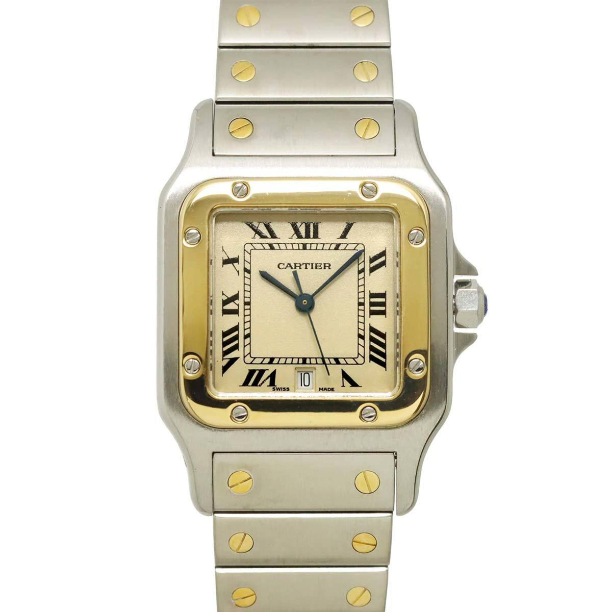 Montre Cartier Santos Galbee LM W20011C4 Ivoire avec cadran de 29 mm