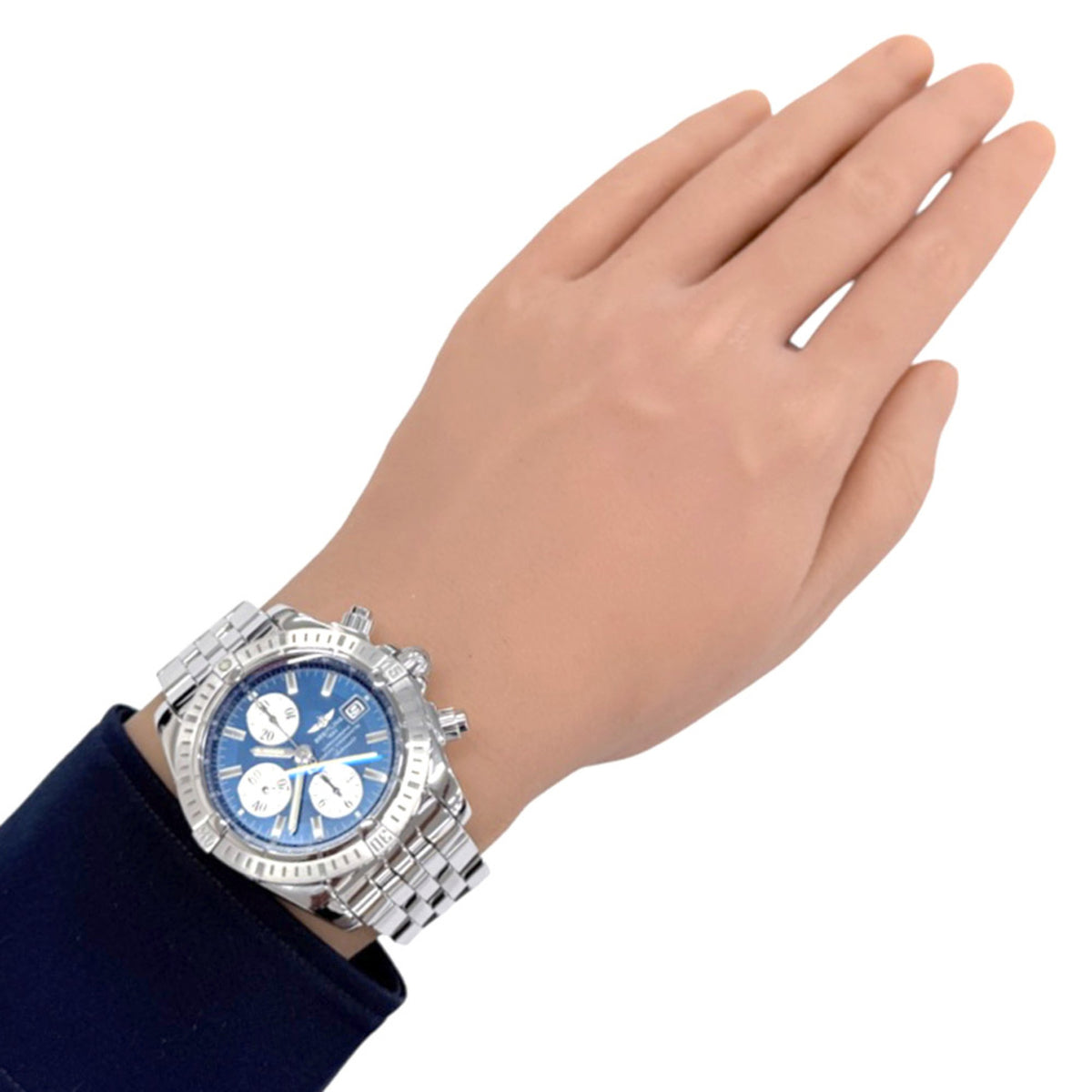 Breitling Chronomat A156C45PA Blue Dial 43mm Watch