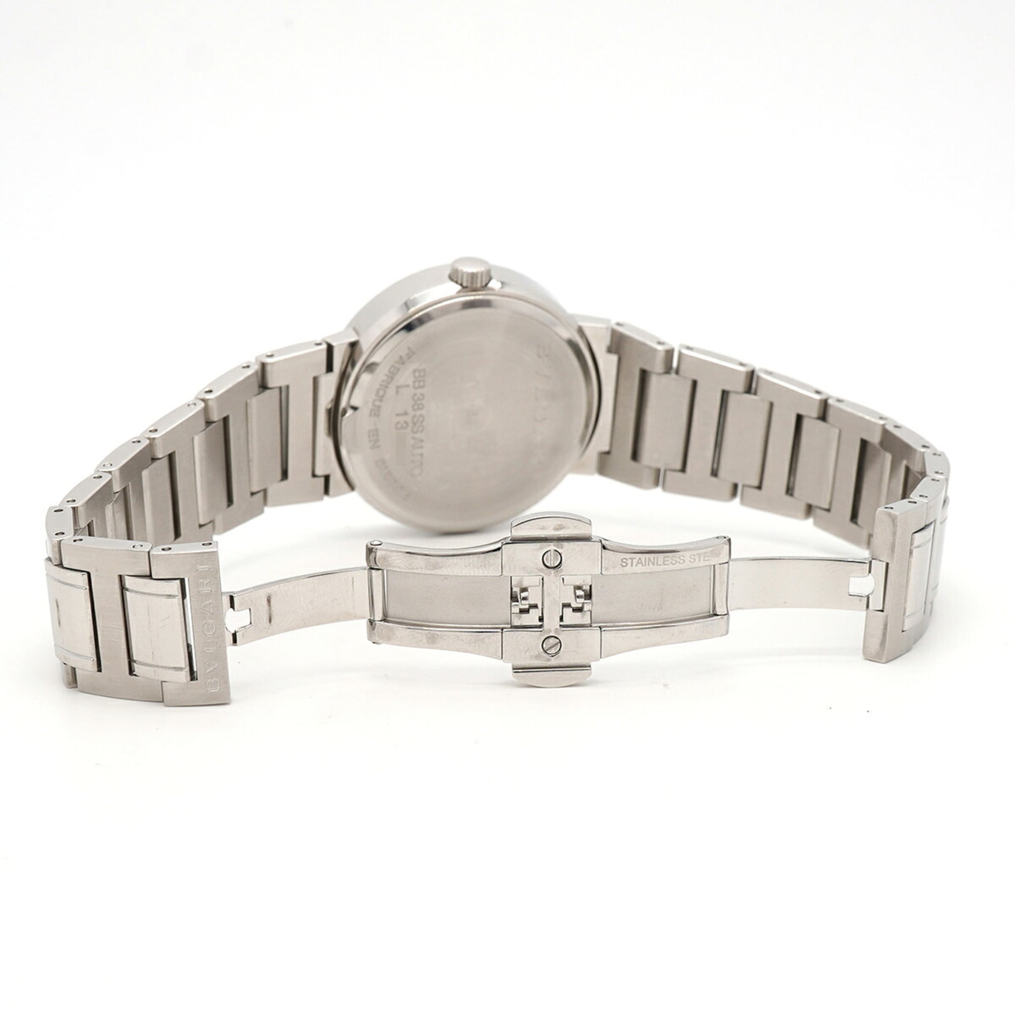 Bvlgari Bulgari Bulgari BB38SS Black Dial 38mm Watch