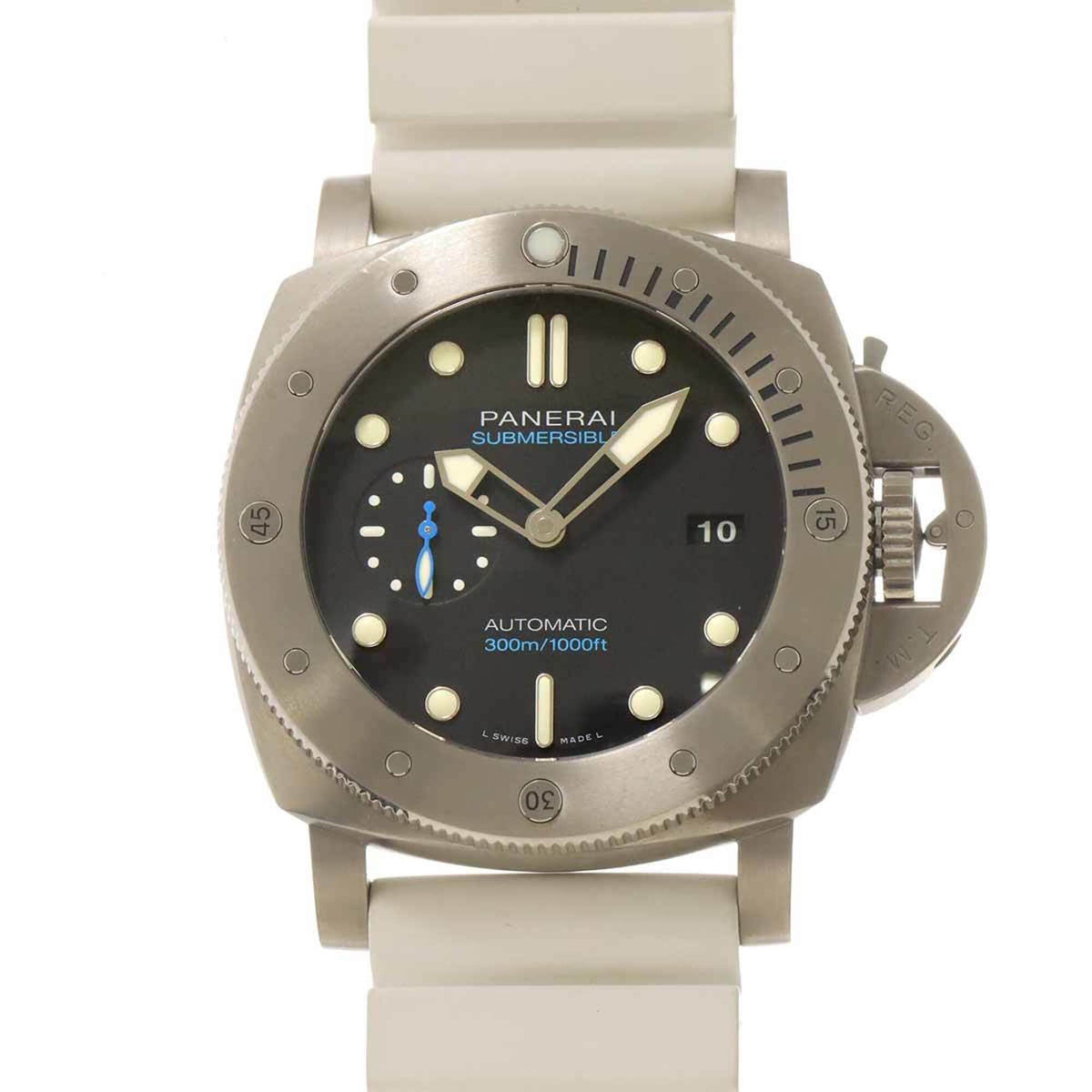Panerai Submersible 1950 3 Days Titanio PAM01305 Black Dial 47mm Watch