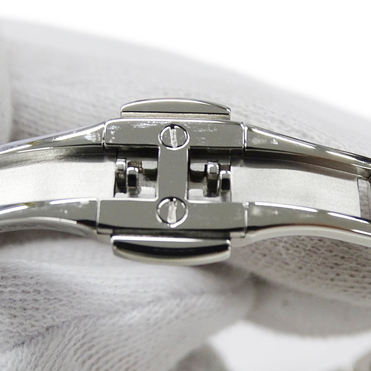 Bvlgari Bulgari BVLGARI BB26SS horloge met witte wijzerplaat, 26 mm