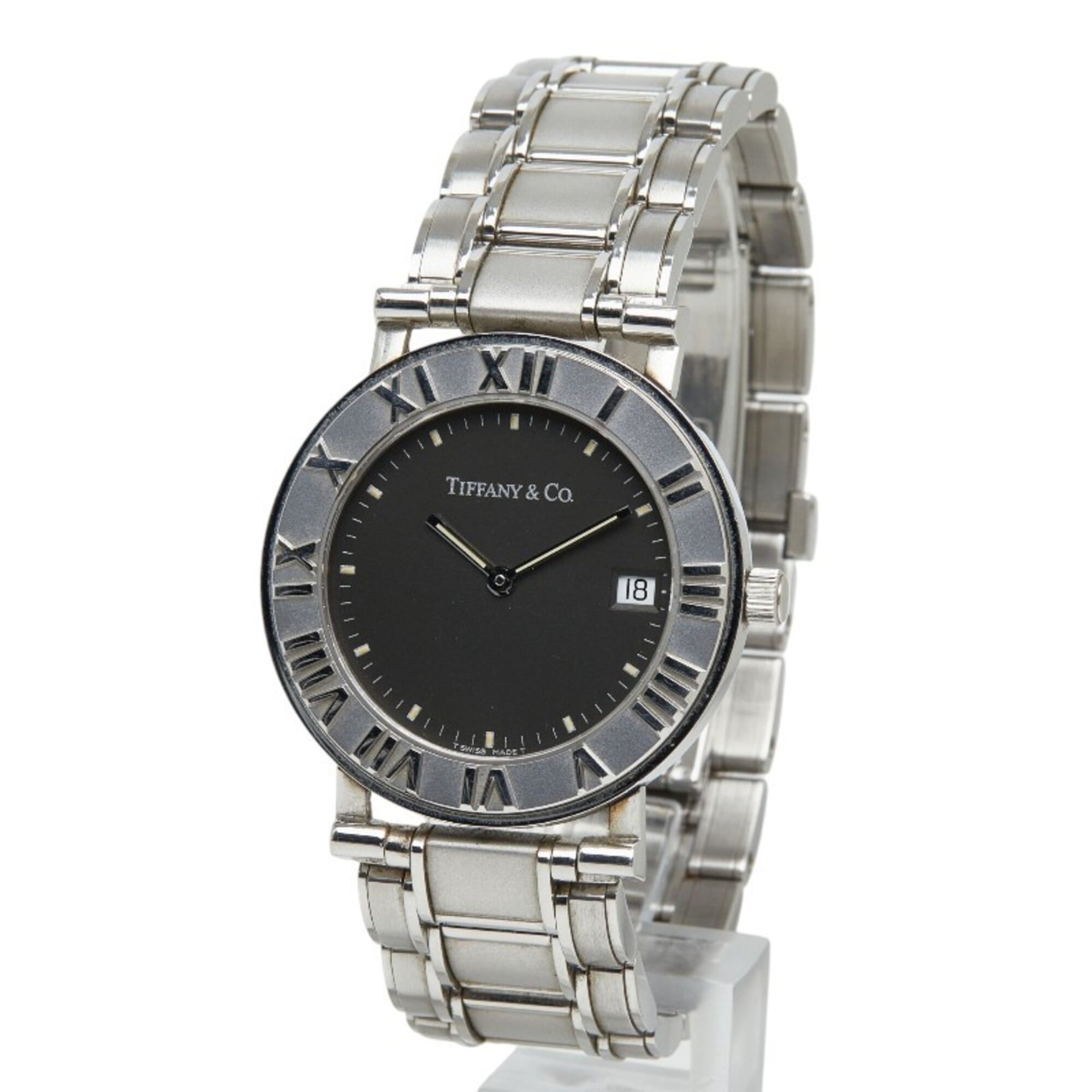 Tiffany Atlas GZl1jnlm Black Dial 32mm Watch