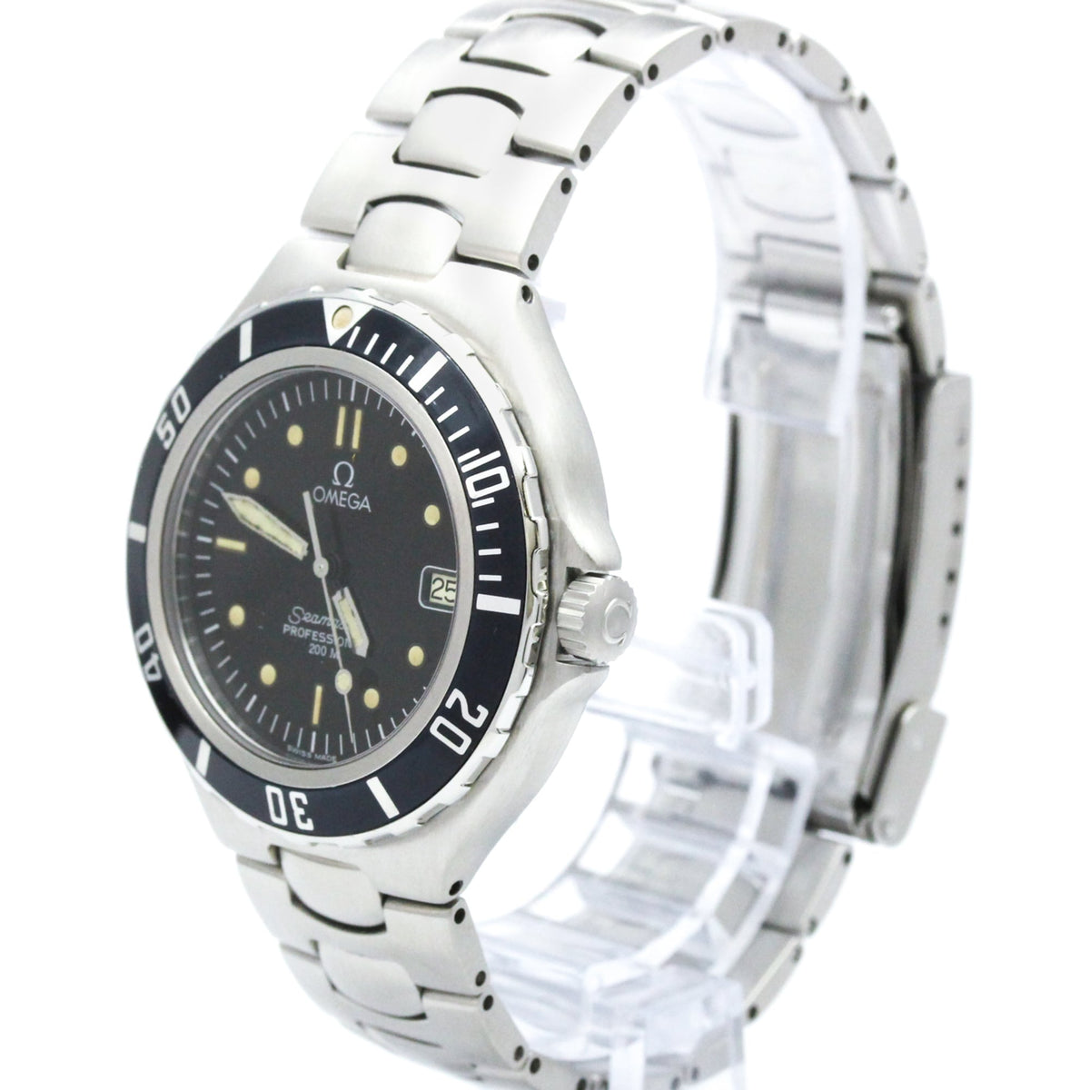 Omega Seamaster 3961062 Schwarz Zifferblatt 36 mm Uhr