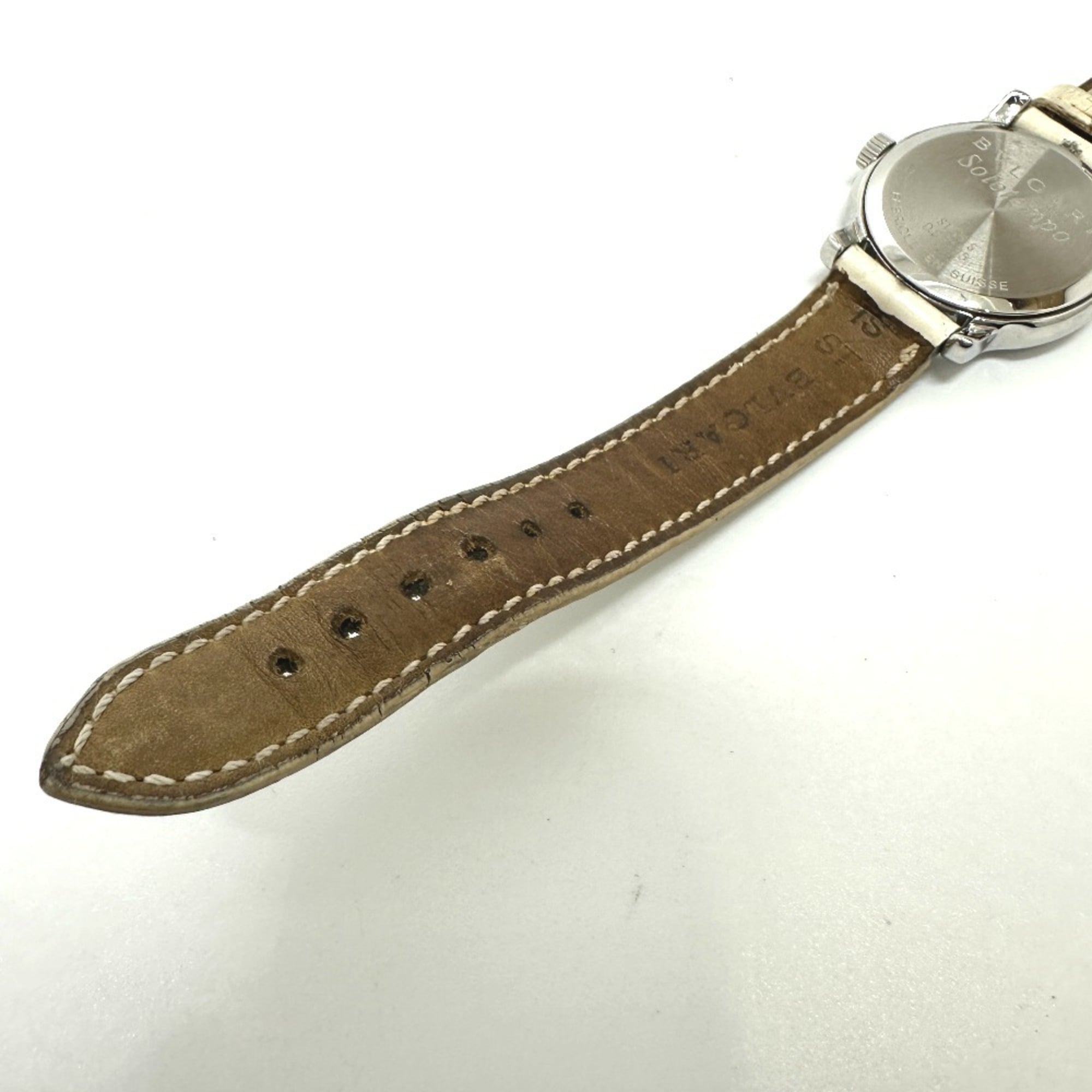 Bulgari Solotempo S-240202-4 White Dial 29mm Watch