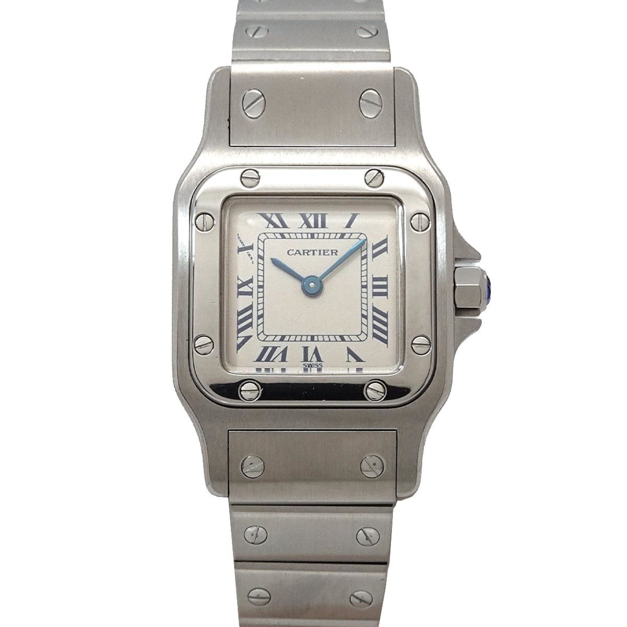 Cartier Santos W20017D6 Ivory Dial 23mm Watch