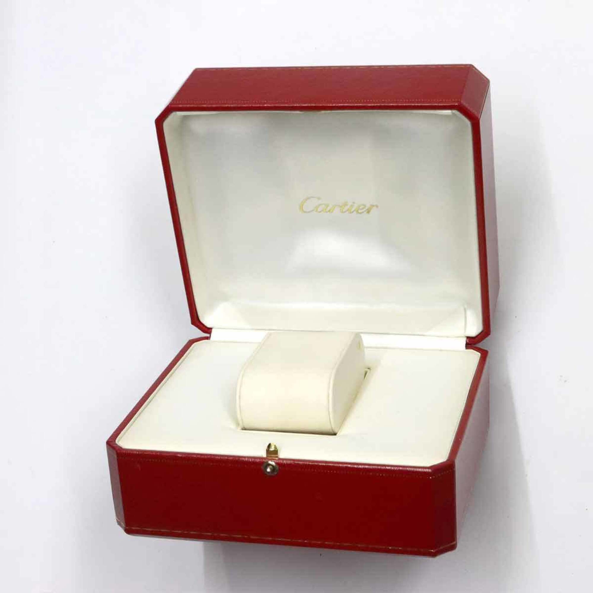 Cartier Tank Francaise SM Two-Tone W51007Q4 Wo Ivory 18K Yellow Gold Quartz