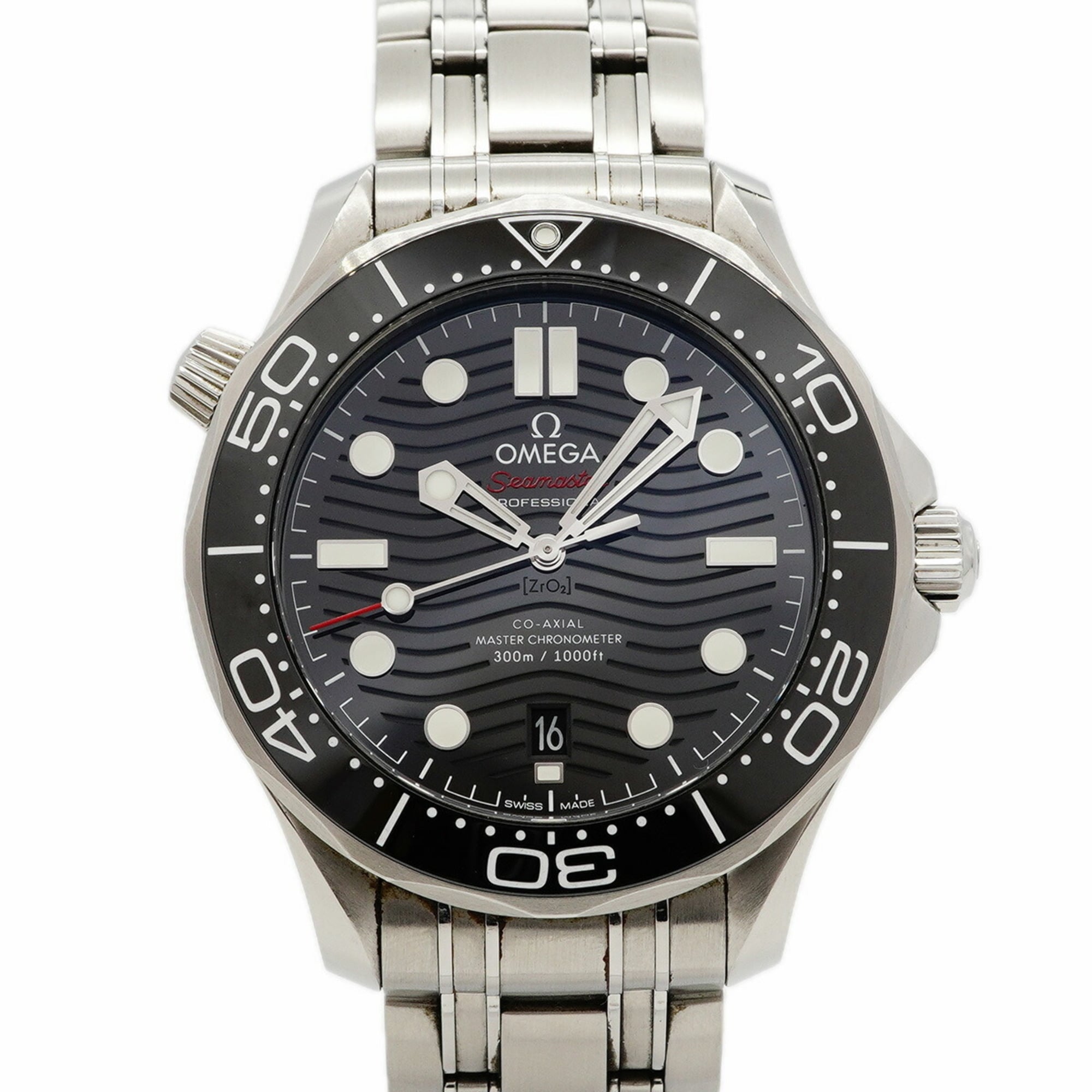 Omega Seamaster 210.30.42.20.01.001 Black Dial Men's Watch