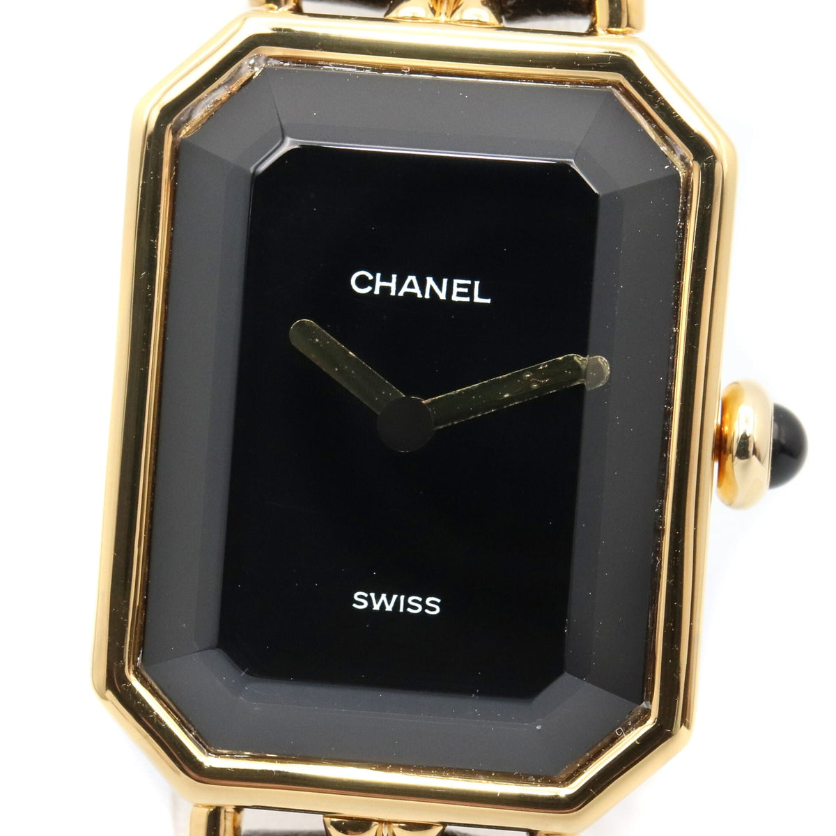Chanel CHANEL Première S H0001 Black Dial 20mm Watch