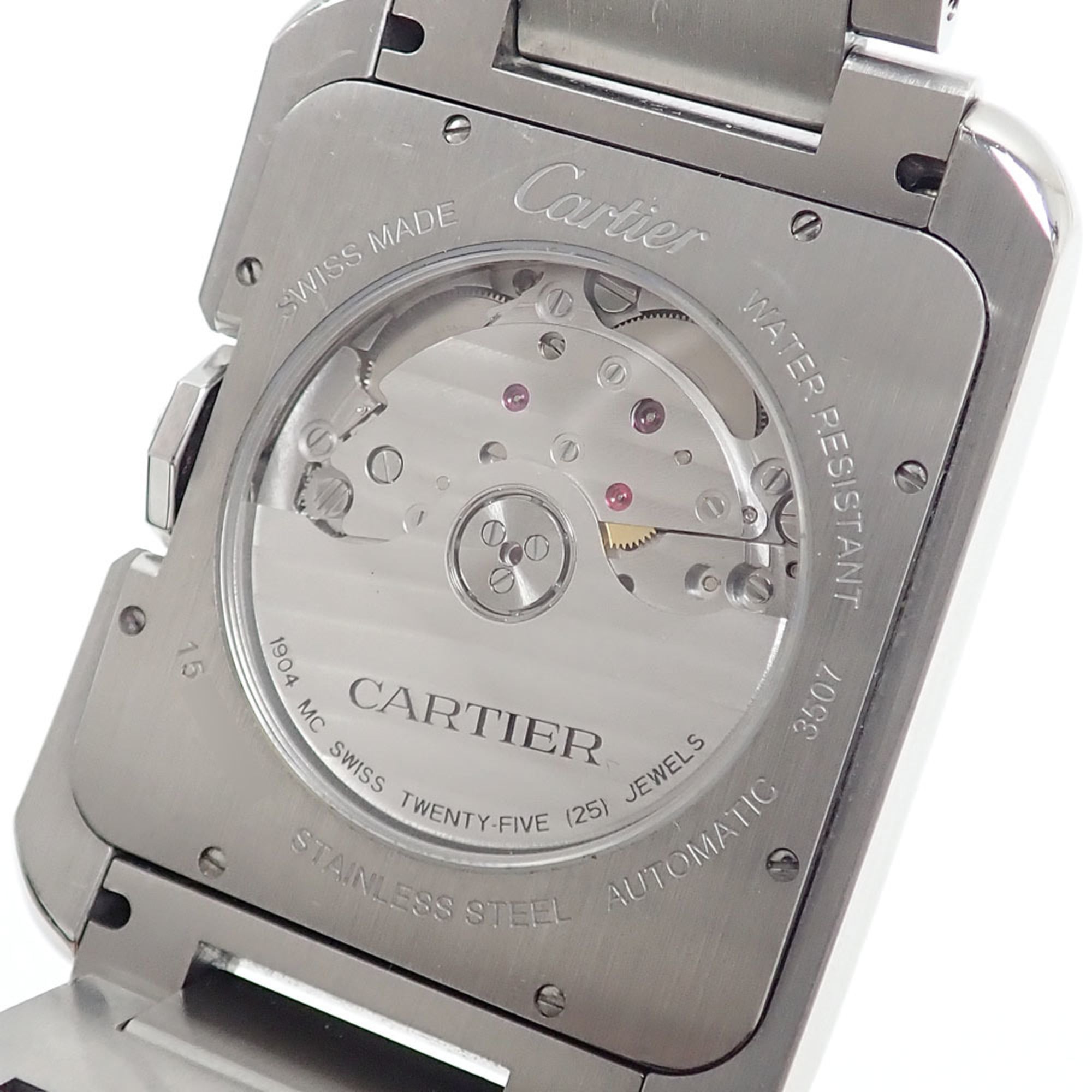Cartier Tank Anglaise XL Men's Automatic Watch, Stainless Steel, W5310008 (Automatic Winding)