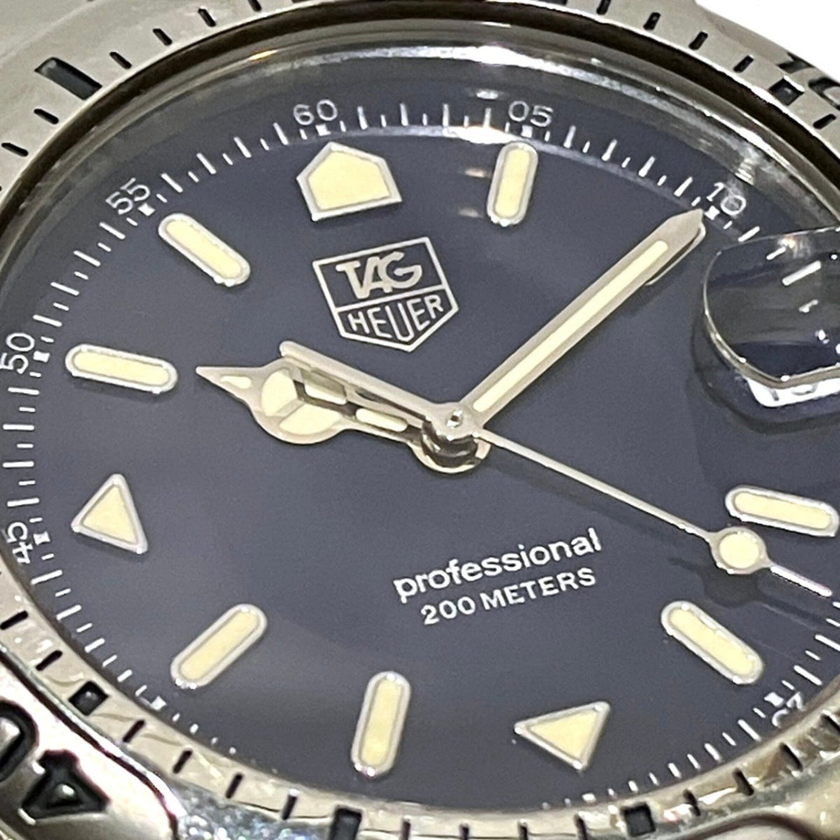 Montre TAG Heuer Professional WH1115-K1 Bleu avec cadran de 35 mm