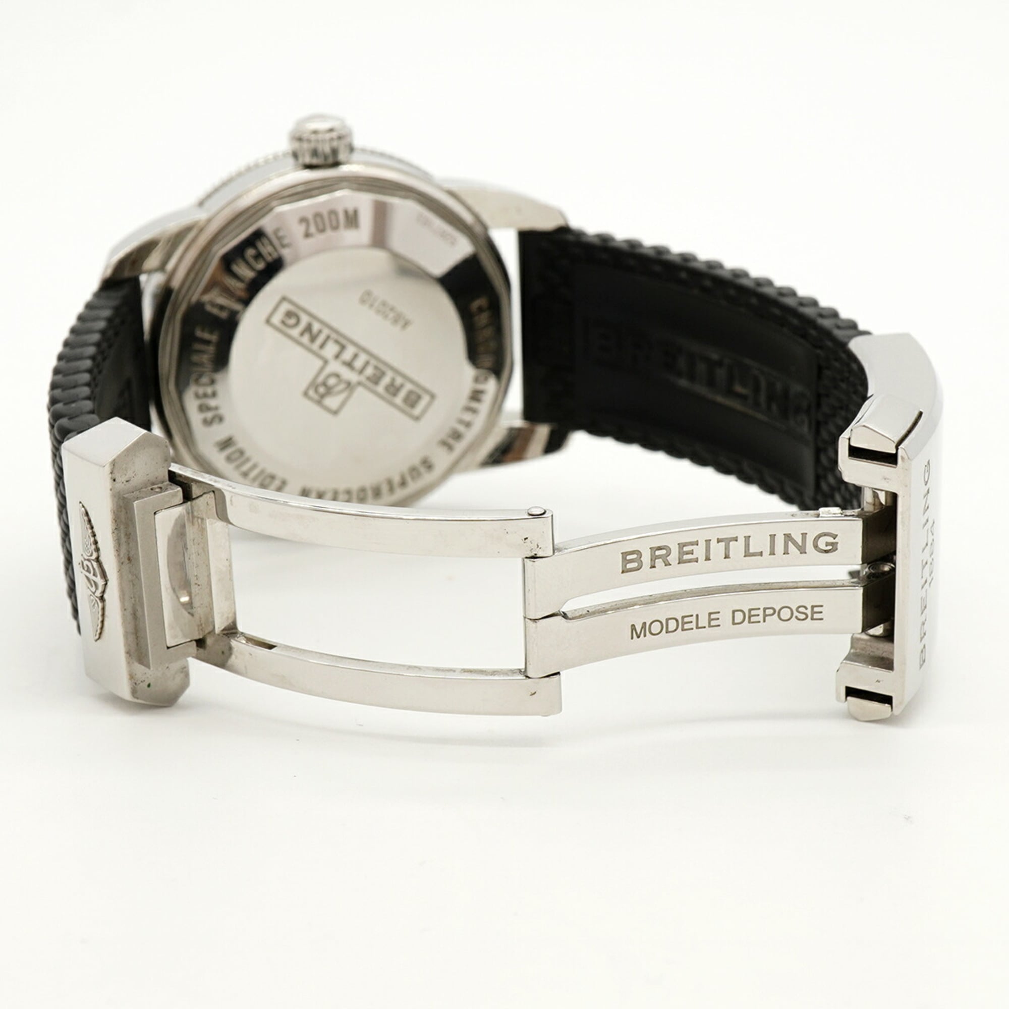 Breitling Superocean AB2010 Green Dial 41mm Watch