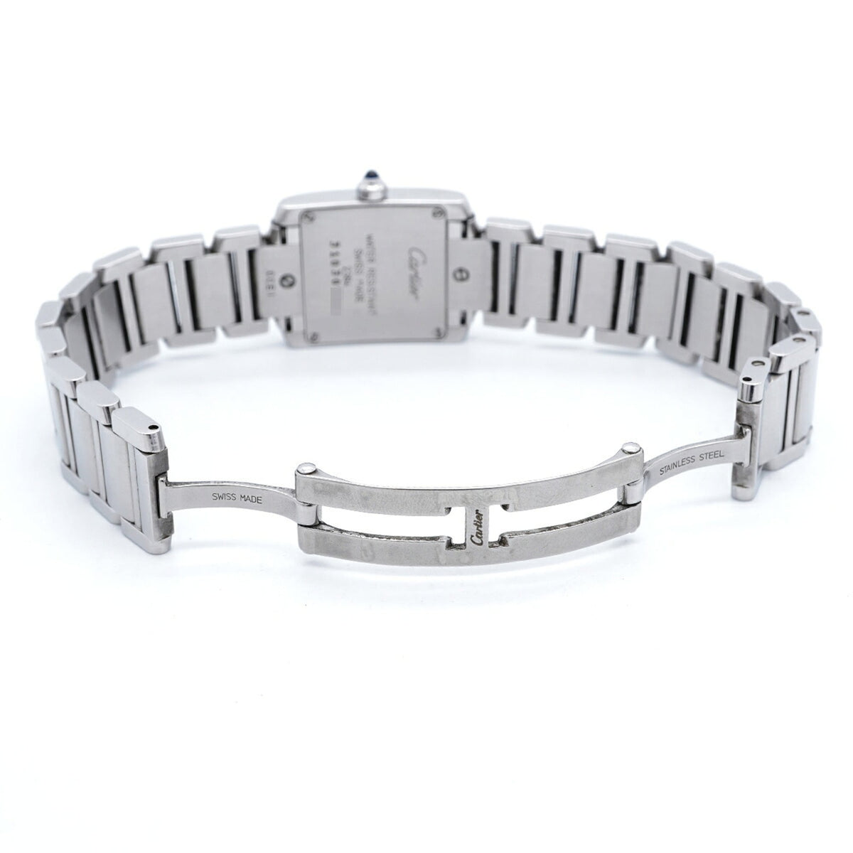 Cartier Tank Française SM W51008Q3 Ivory Dial 20mm Watch