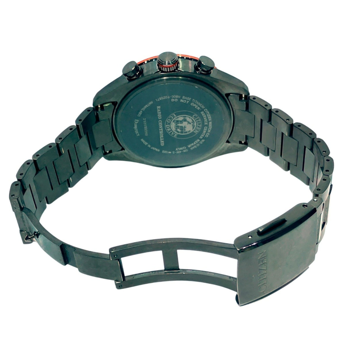Citizen Attesa Eco-Drive H800-T02587 Schwarz Zifferblatt 42 mm Uhr
