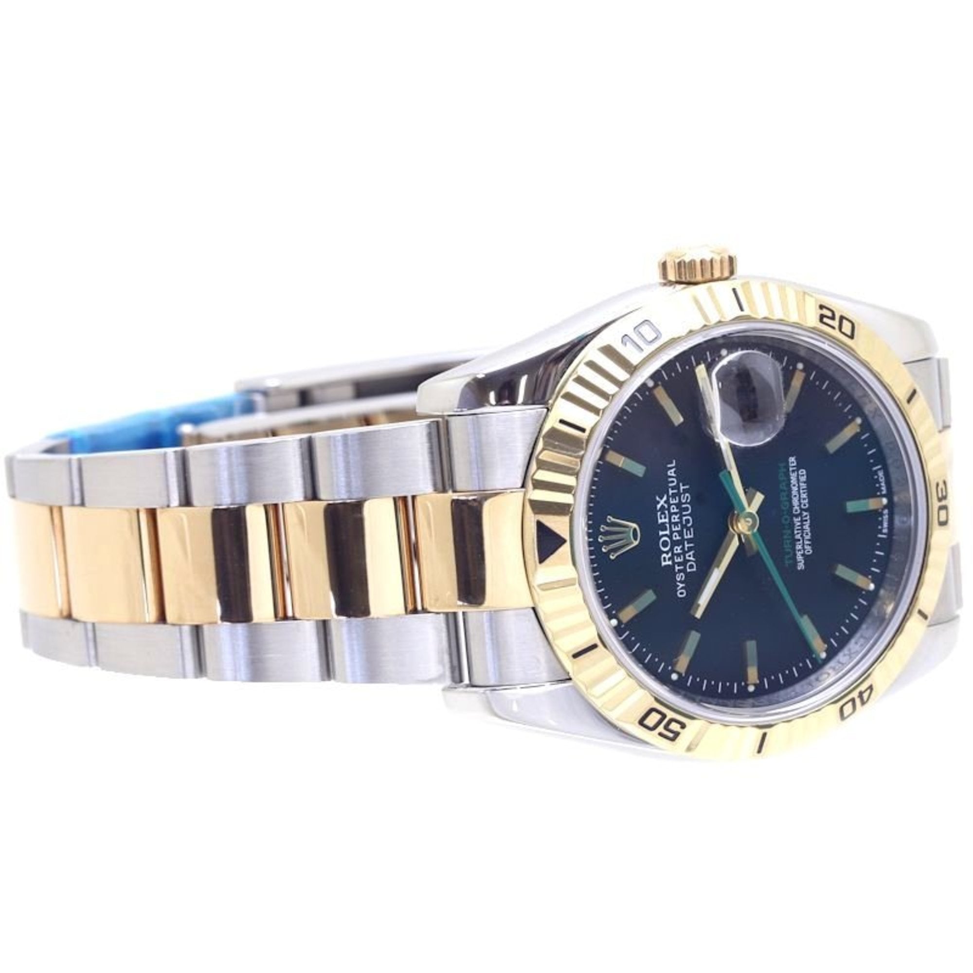 ROLEX Rolex Datejust Turn-O-Graph, Limitierte Auflage aus Japan (300 Stück), 116263, 18 Karat Gelbgold xSS, Herrenuhr, 39370